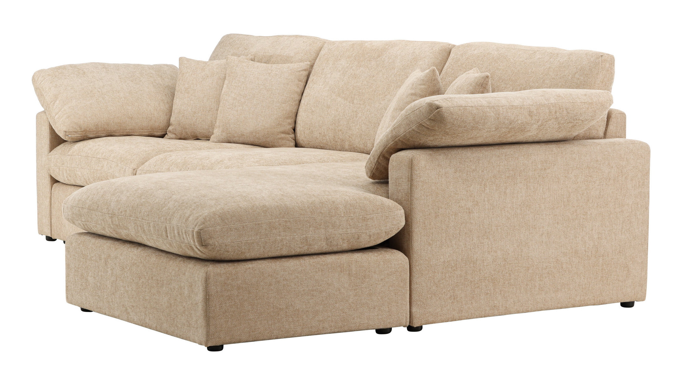 Nohr Loungebank 'Courteney' 297cm, kleur Zand