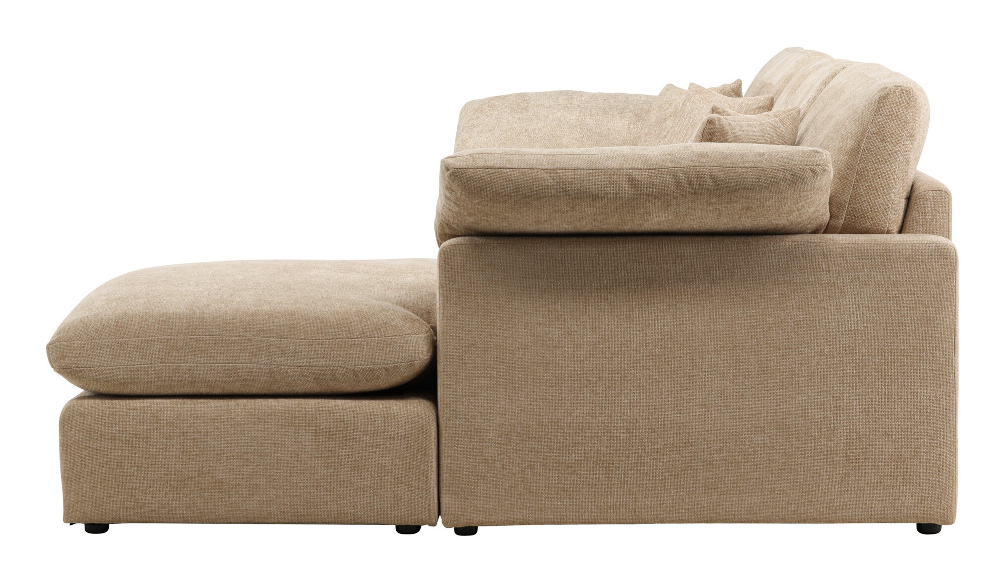 Nohr Loungebank 'Courteney' 297cm, kleur Zand