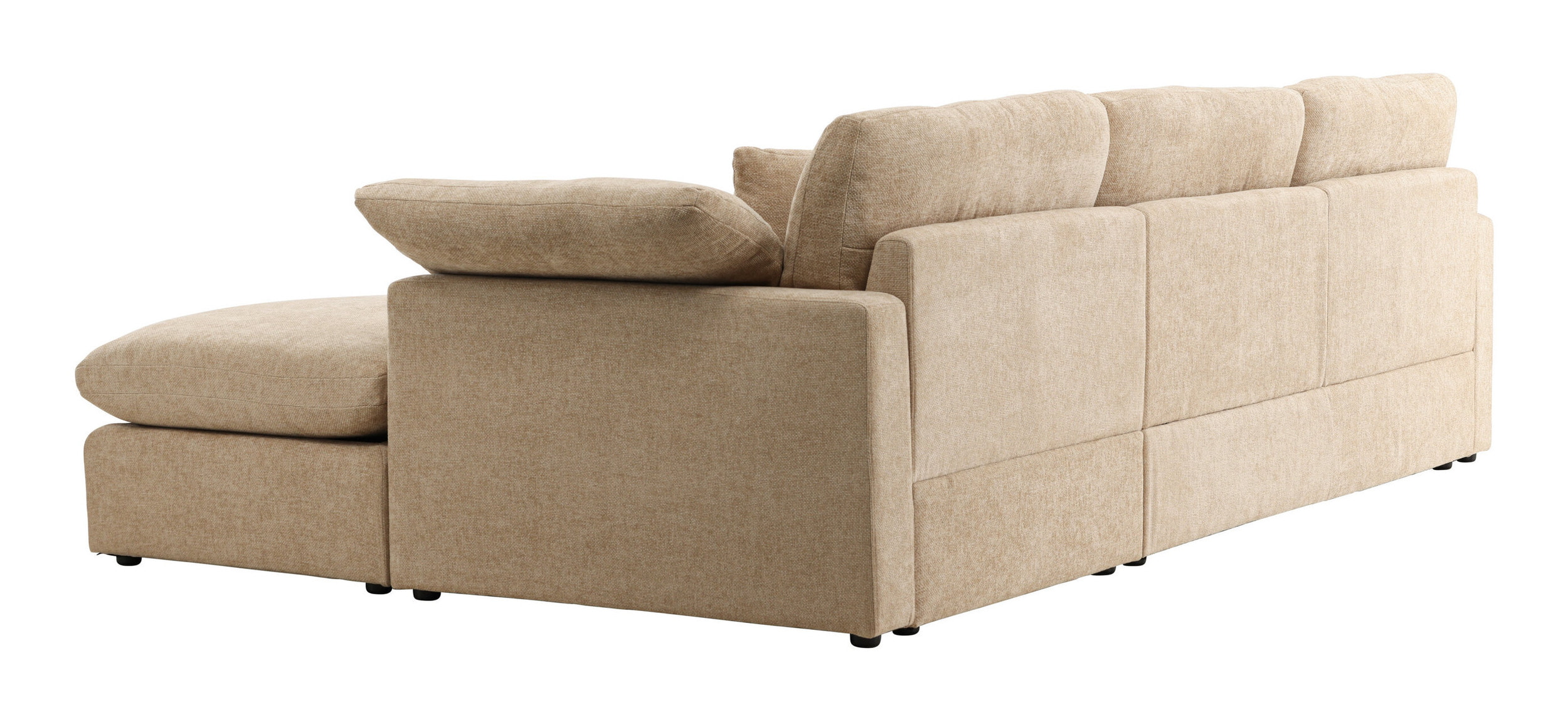 Nohr Loungebank 'Courteney' 297cm, kleur Zand