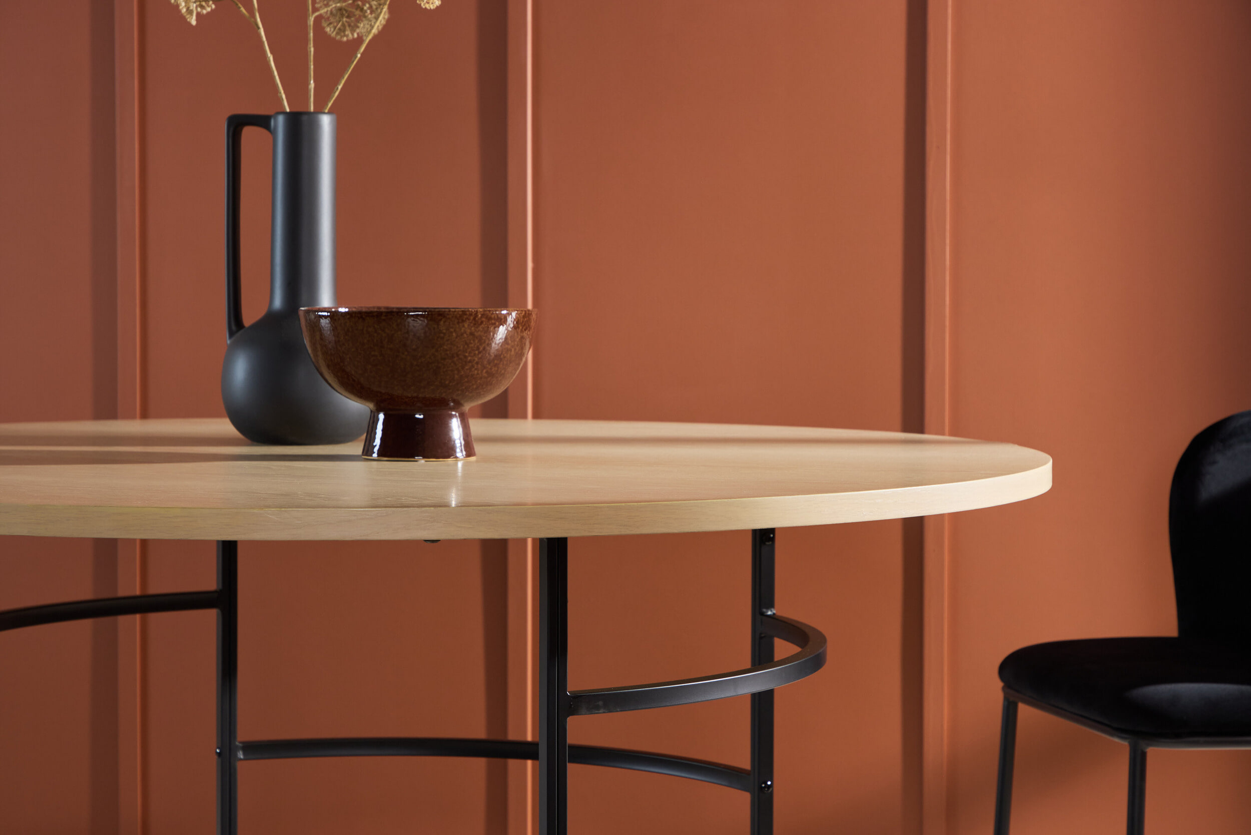 Nohr Ronde Eettafel 'Vu' MDF, 140cm, kleur Whitewash