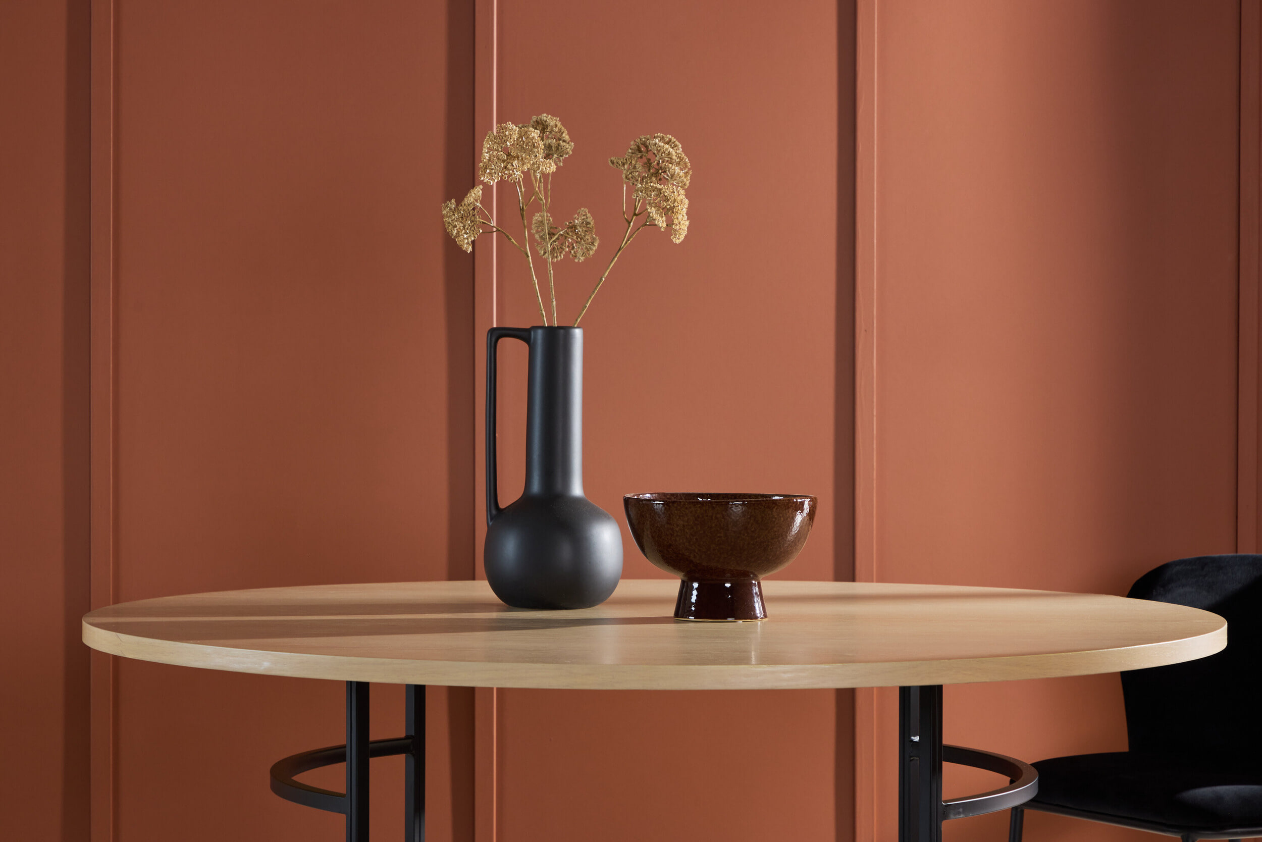 Nohr Ronde Eettafel 'Vu' MDF, 140cm, kleur Whitewash