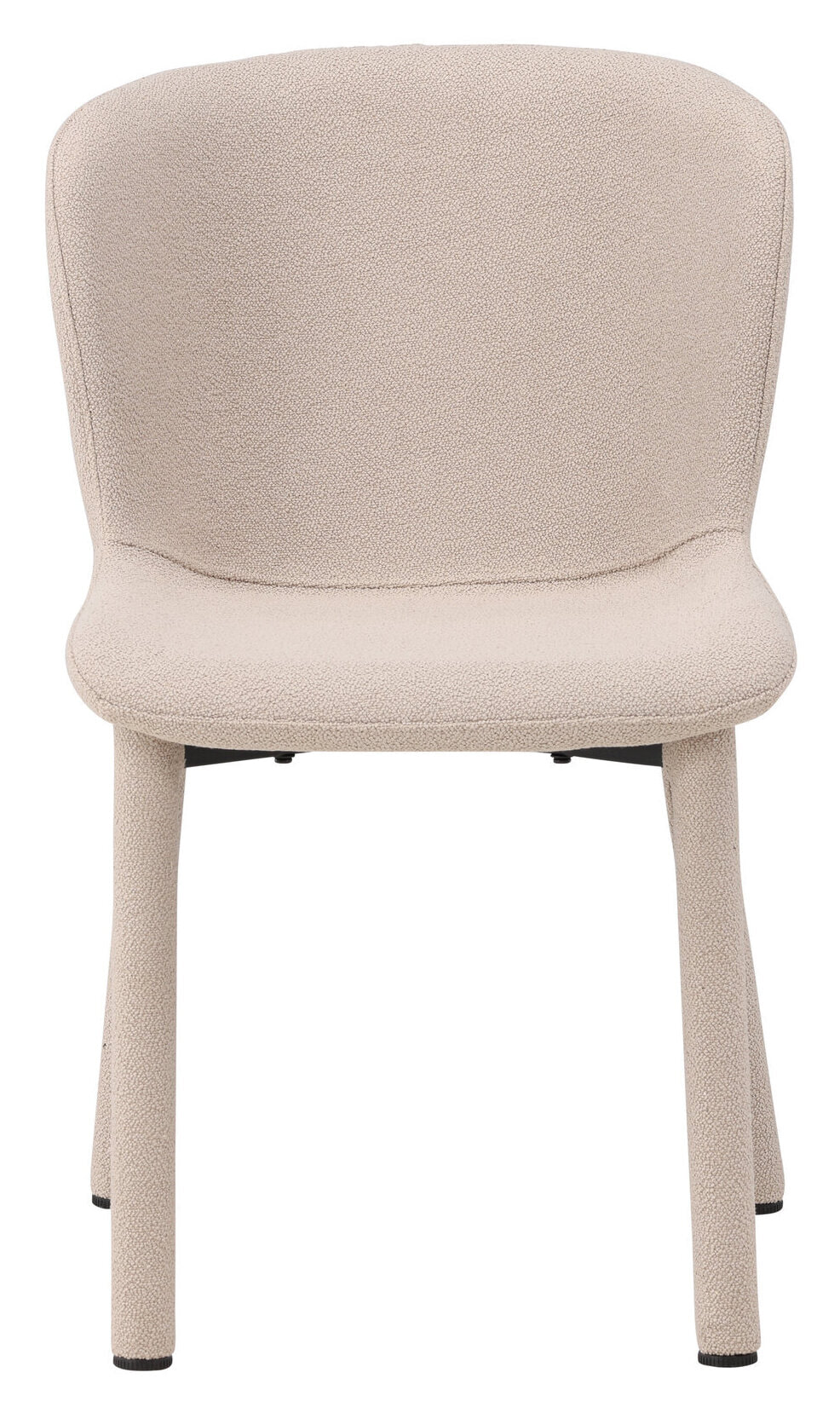Nohr Eetkamerstoel 'Breena' Bouclé, kleur Beige