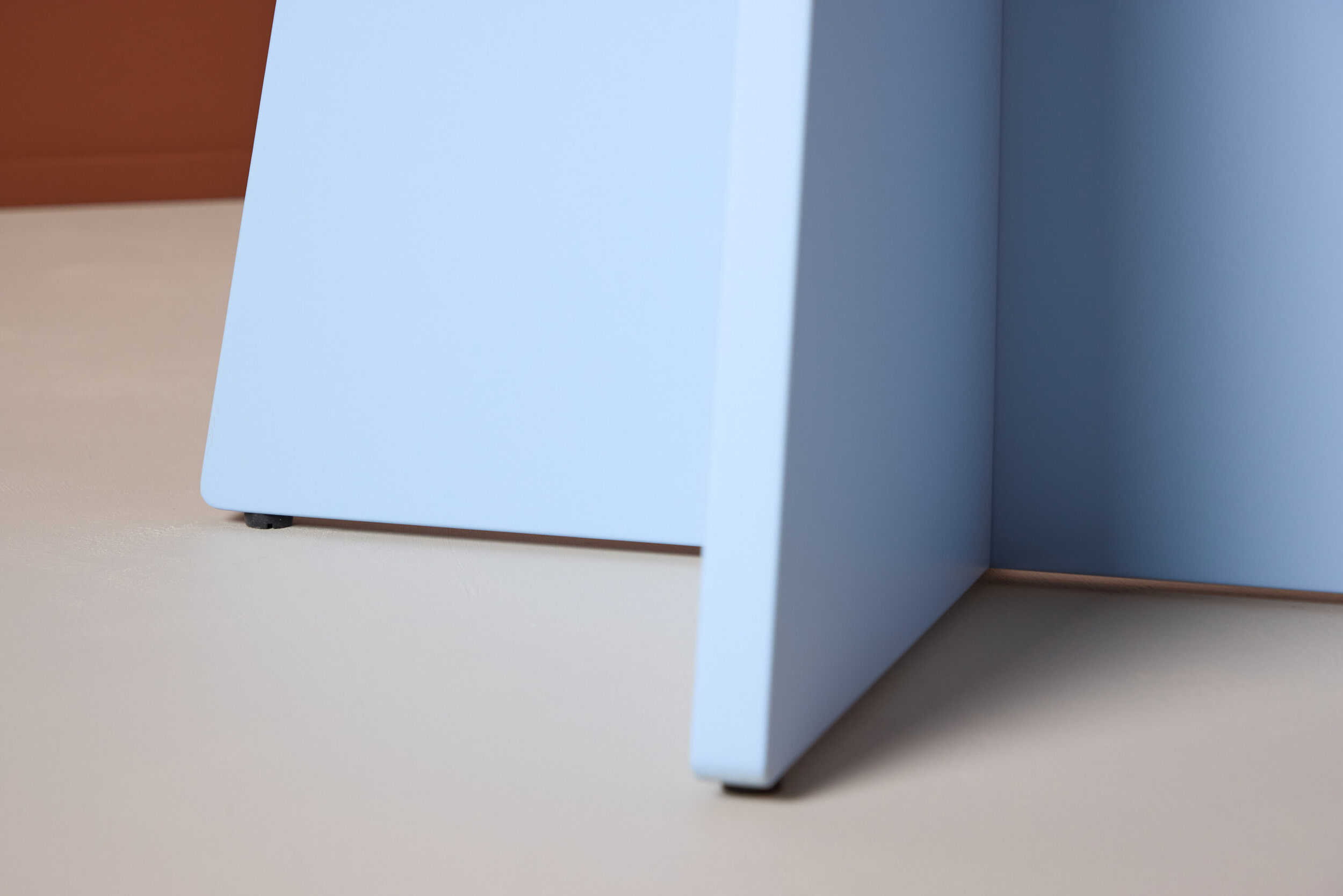 Nohr Ronde Eettafel 'Cynthiaann' MDF, 110cm, kleur Blauw