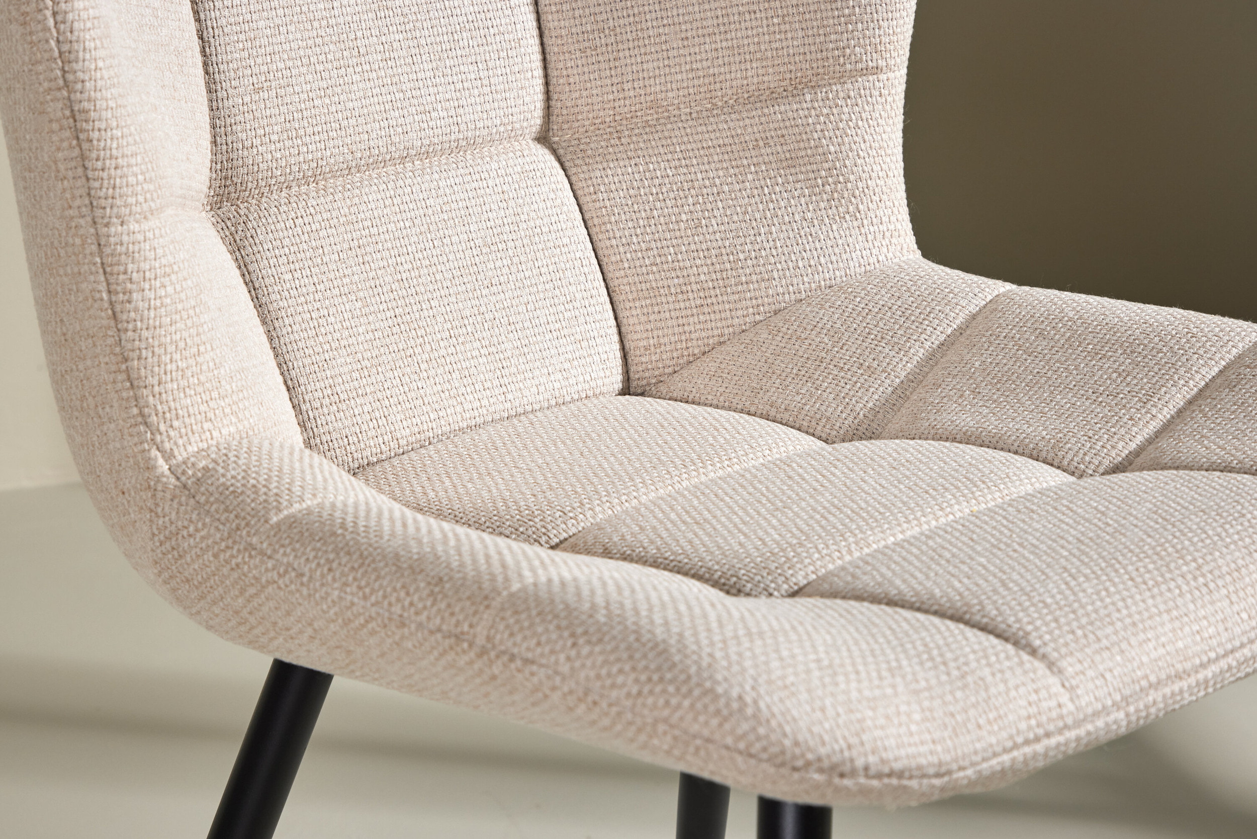 Nohr Eetkamerstoel 'Devonne' kleur Beige