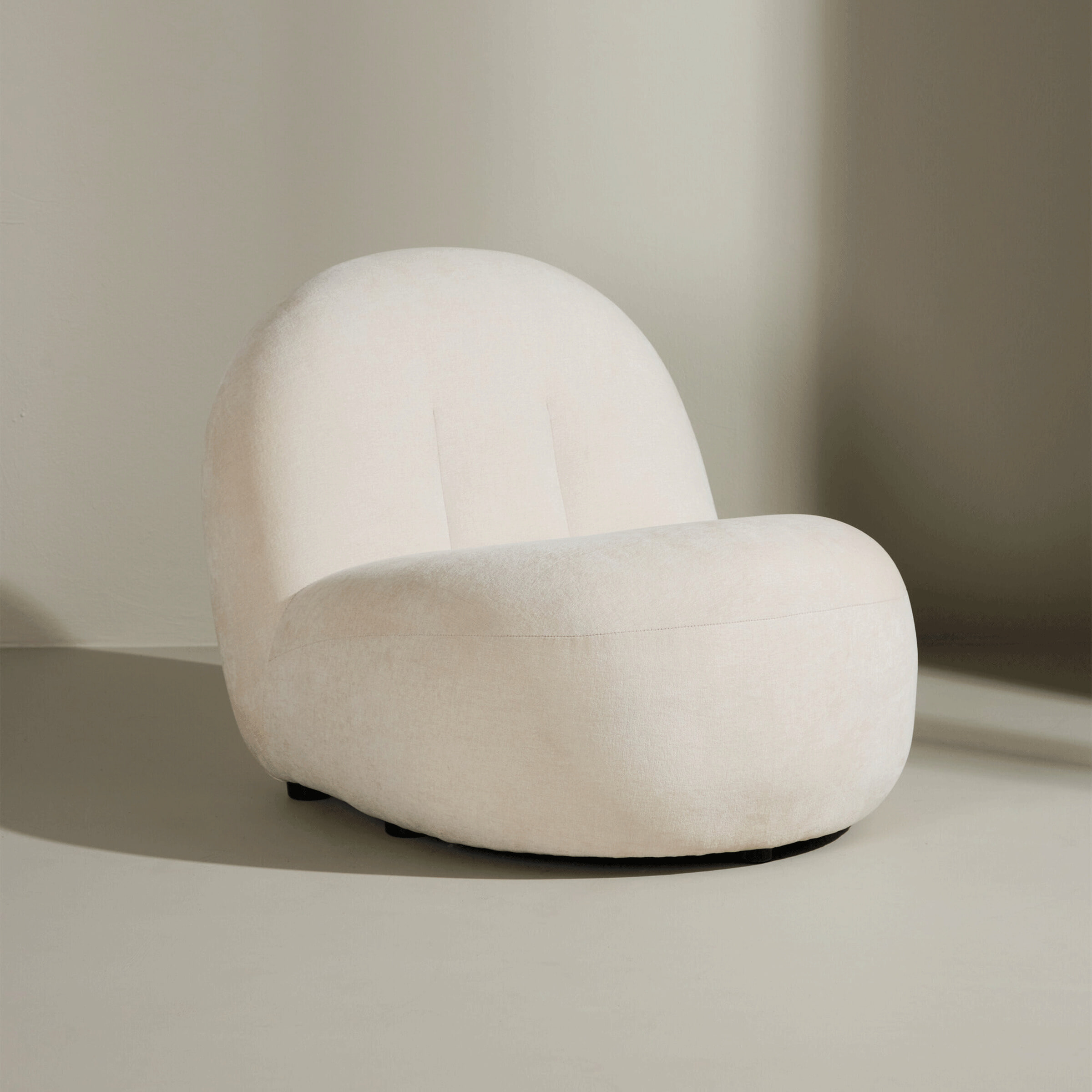 Nohr Fauteuil Hadiyah Linnenlook - Beige