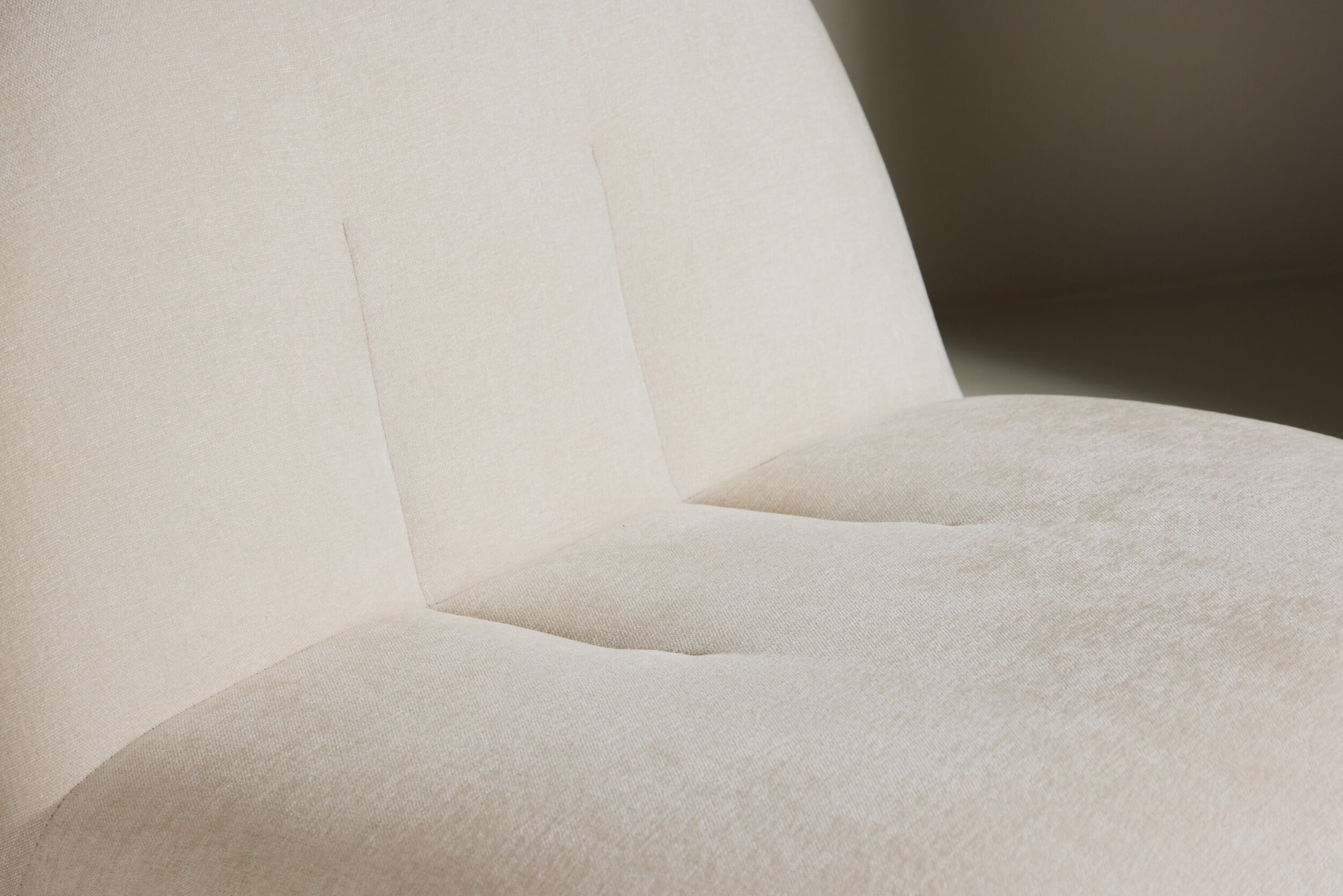 Nohr Fauteuil 'Hadiyah' Linnenlook, kleur Beige