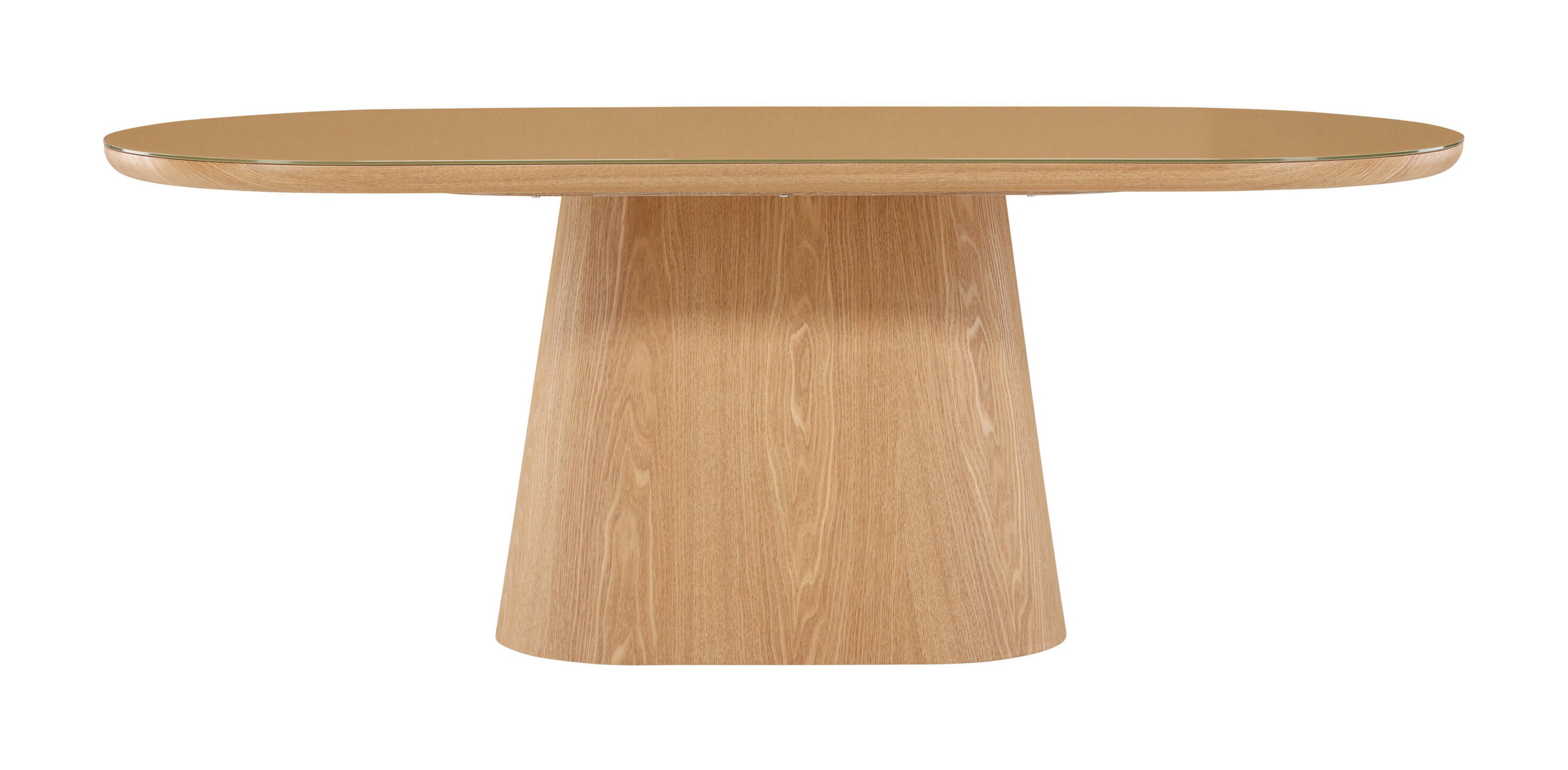 Nohr Ovale Eettafel 'Nateshia' MDF, 200 x 90cm