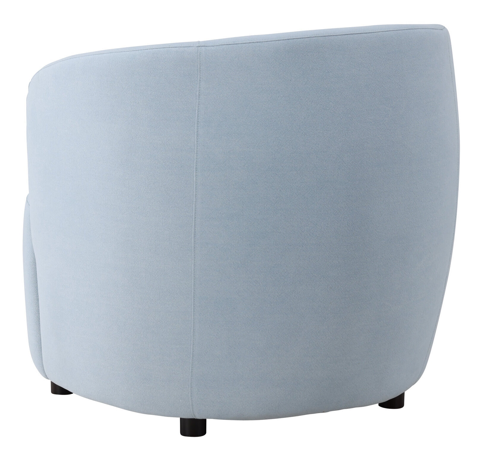 Nohr Fauteuil 'Obie' Linnenlook, kleur Lichtblauw