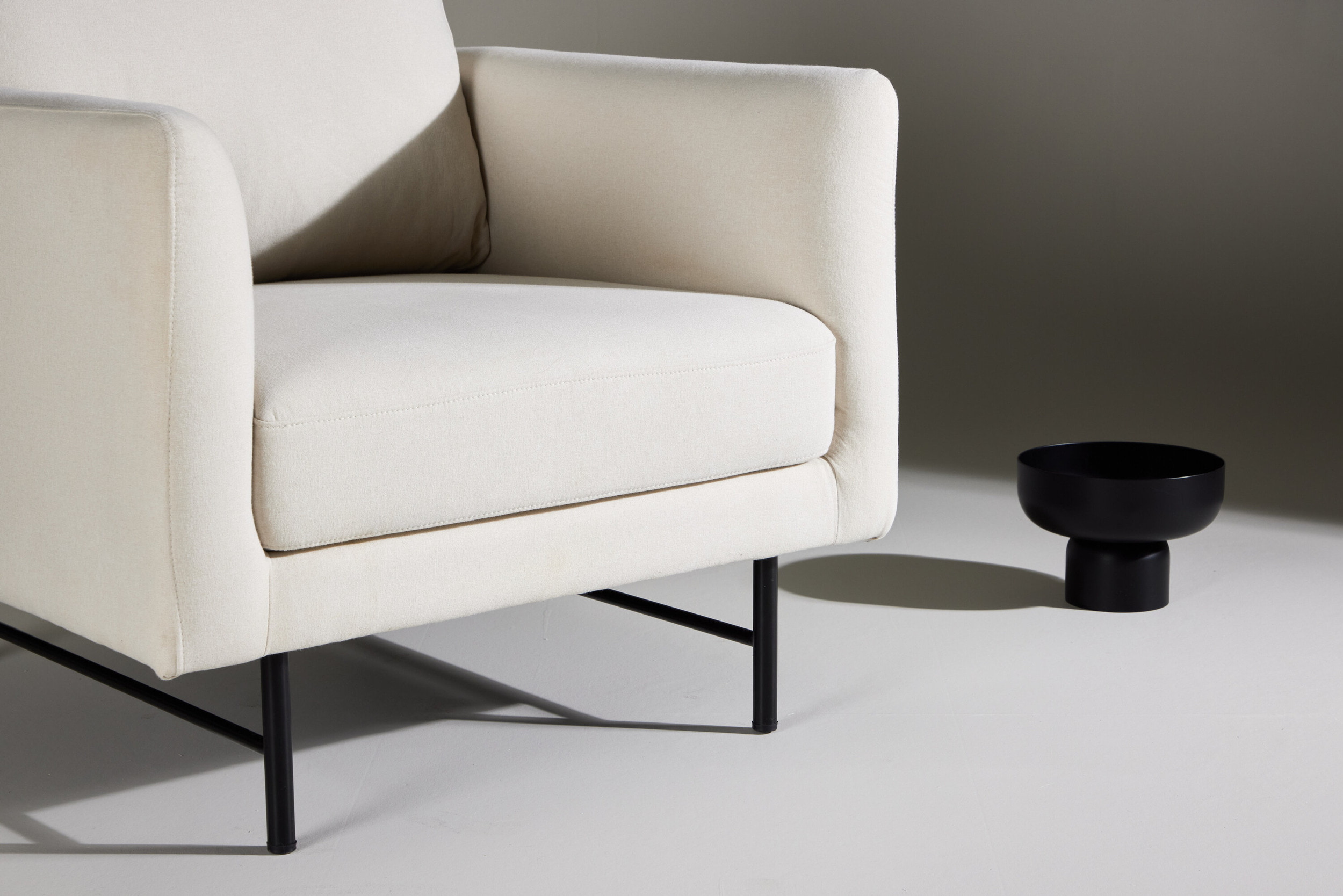 Nohr Fauteuil 'Sumit' kleur Off White