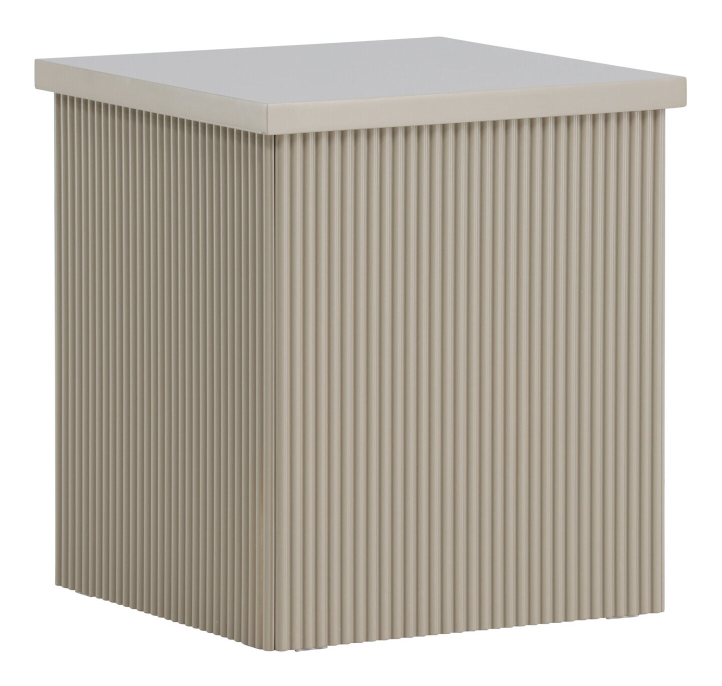 Nohr Vierkante Bijzettafel 'Mistina' 40 x 40cm, kleur Beige