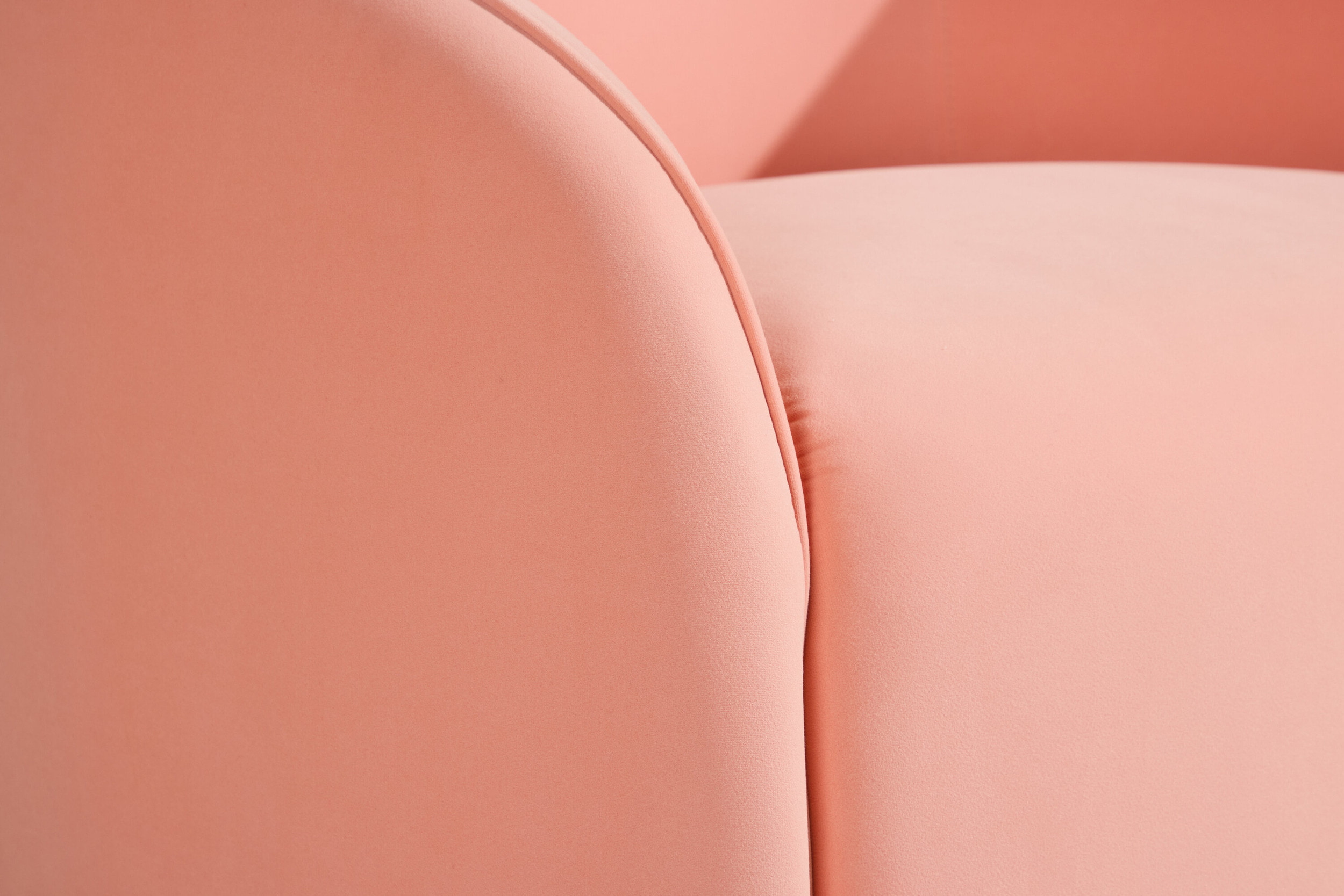 Nohr Fauteuil 'Kirstyn' kleur Peach