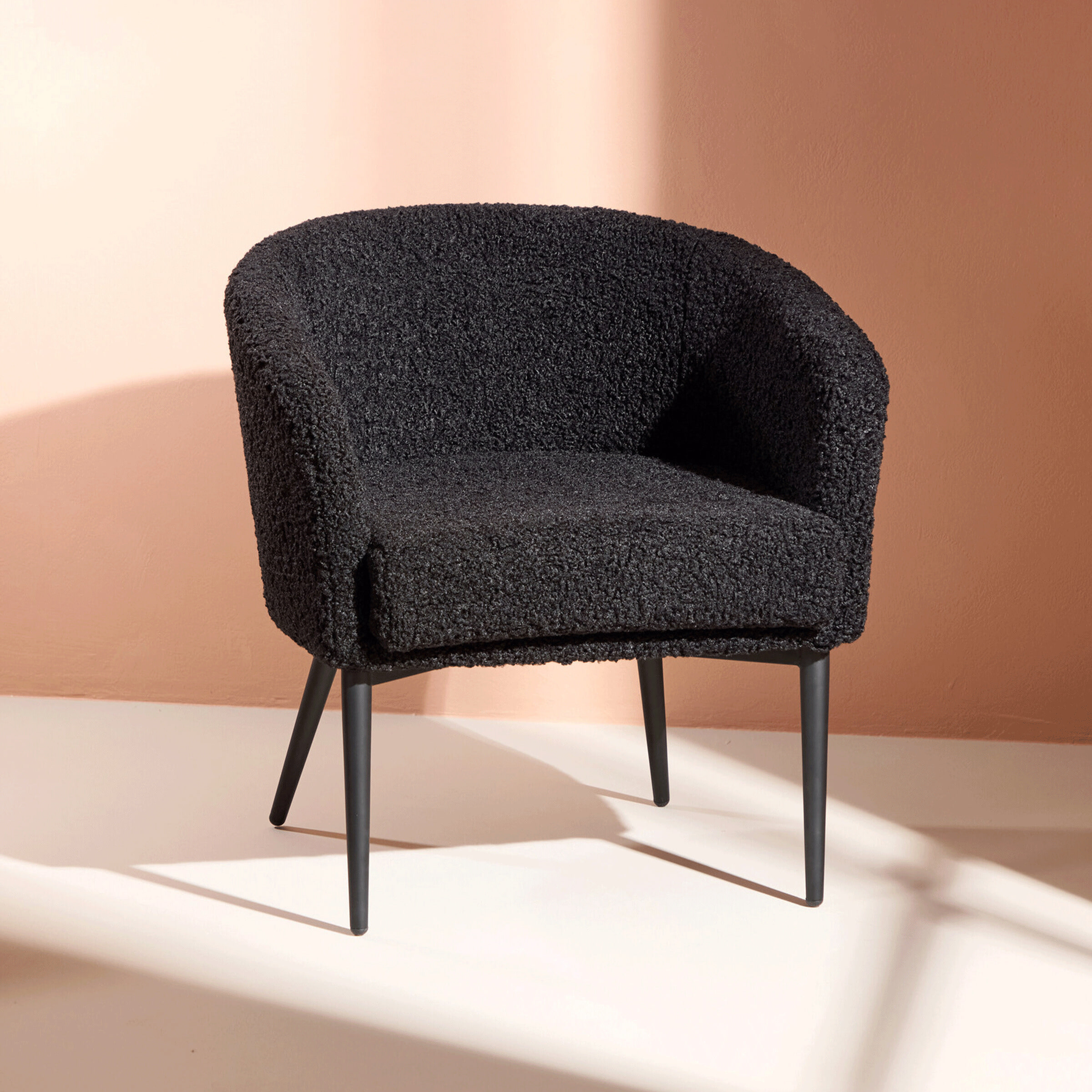 Nohr Fauteuil Jennilee Teddy - Zwart