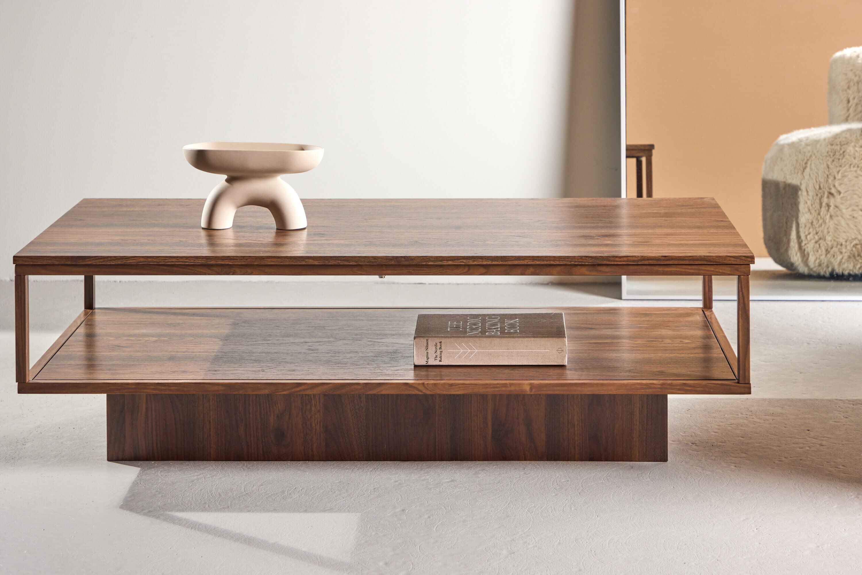 Nohr Salontafel Sheema 130 x 60cm - Walnoot