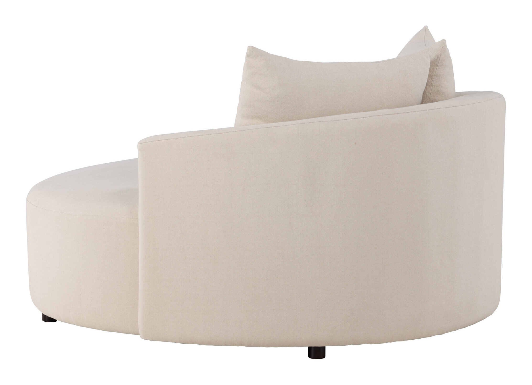 Nohr Bank Loveseat 'Keeli' Linnenlook, kleur Beige