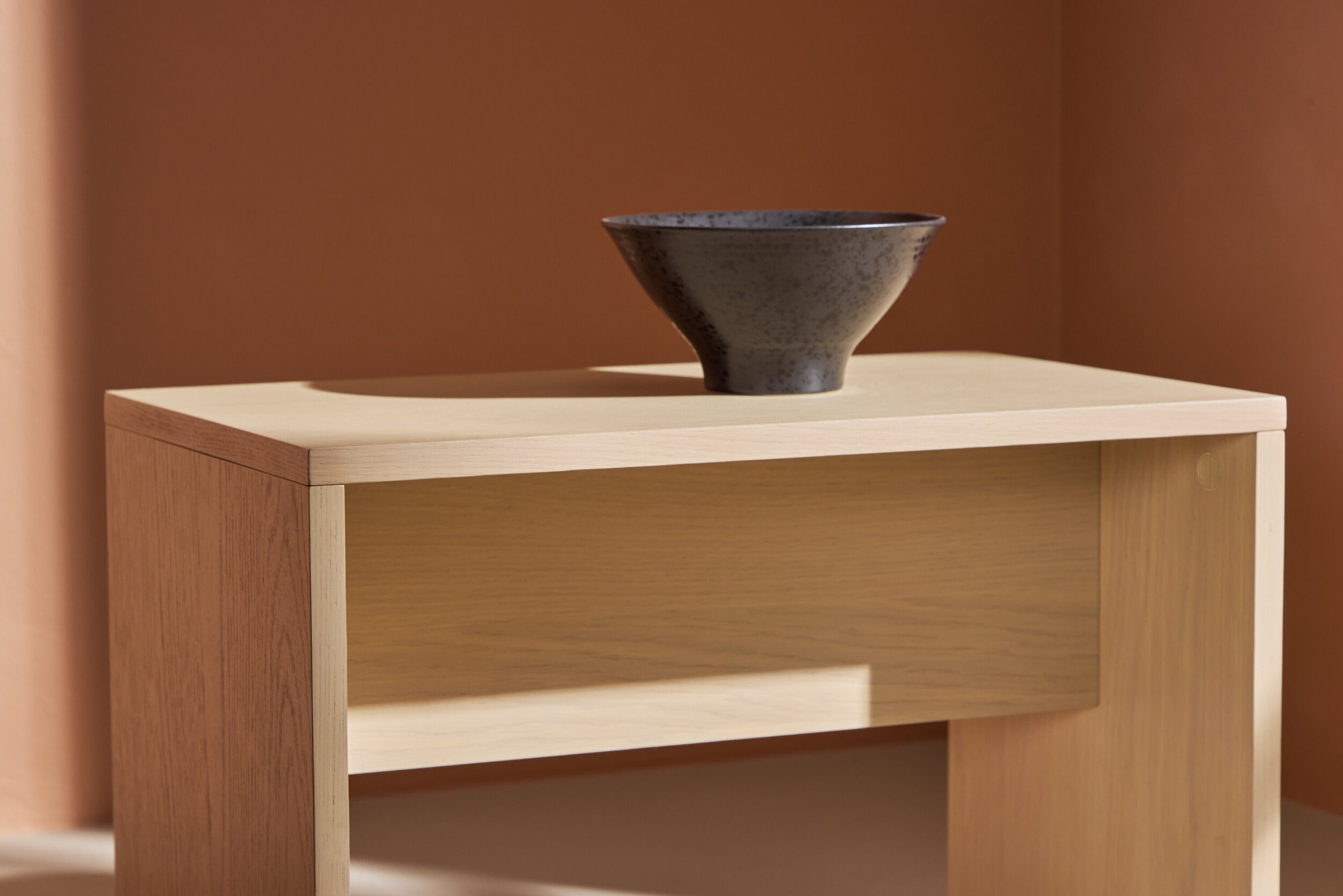 Nohr Salontafel 'Abrina' MDF, 58 x 35cm, kleur Whitewash