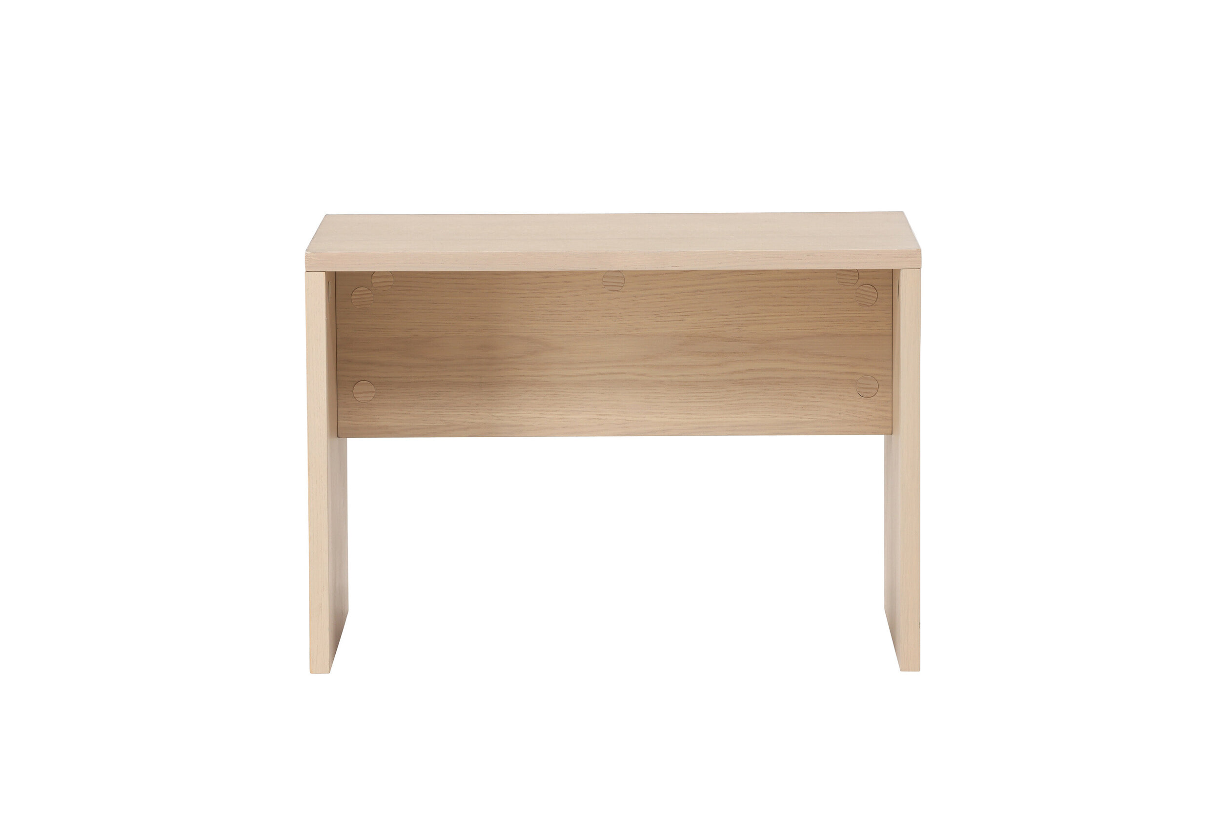Nohr Salontafel 'Abrina' MDF, 58 x 35cm, kleur Whitewash