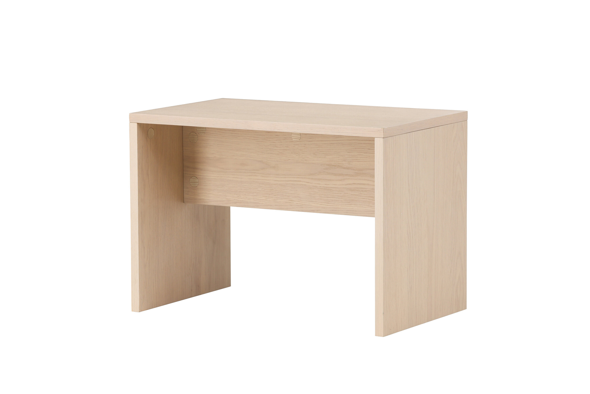 Nohr Salontafel 'Abrina' MDF, 58 x 35cm, kleur Whitewash