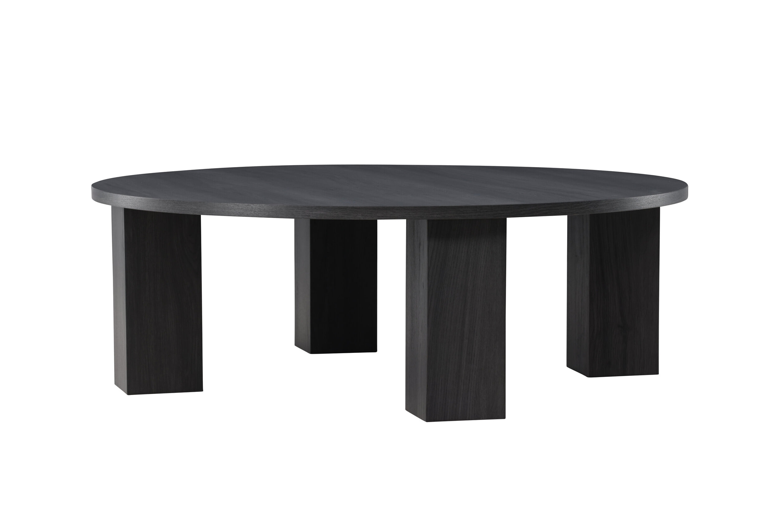 Nohr Ronde Salontafel 'Ciji' MDF, 120cm, kleur Zwart