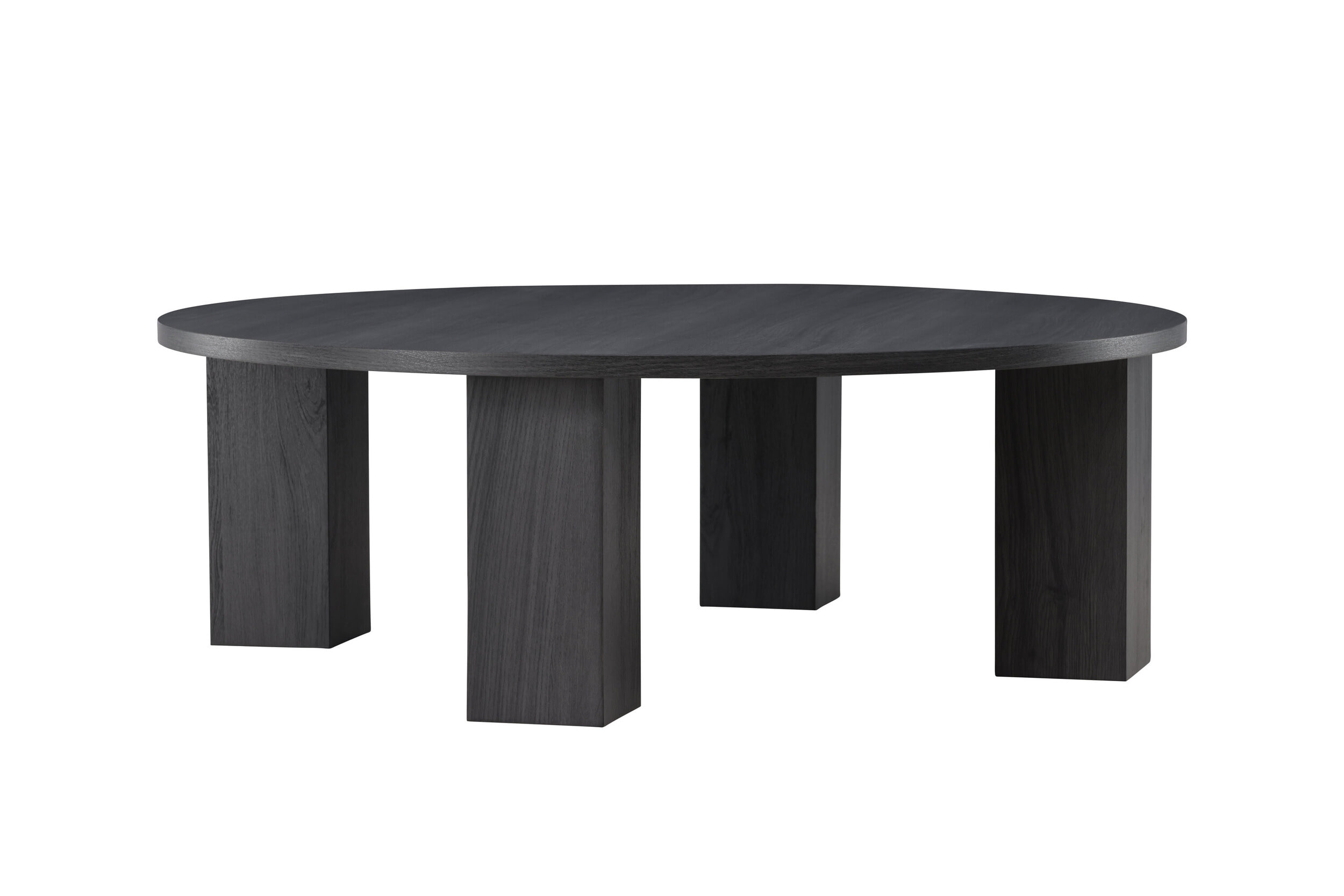 Nohr Ronde Salontafel 'Ciji' MDF, 120cm, kleur Zwart