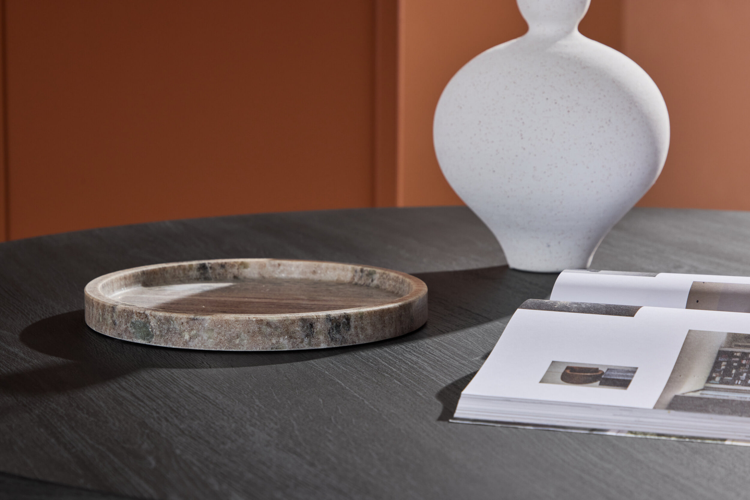 Nohr Ronde Salontafel 'Ciji' MDF, 120cm, kleur Zwart