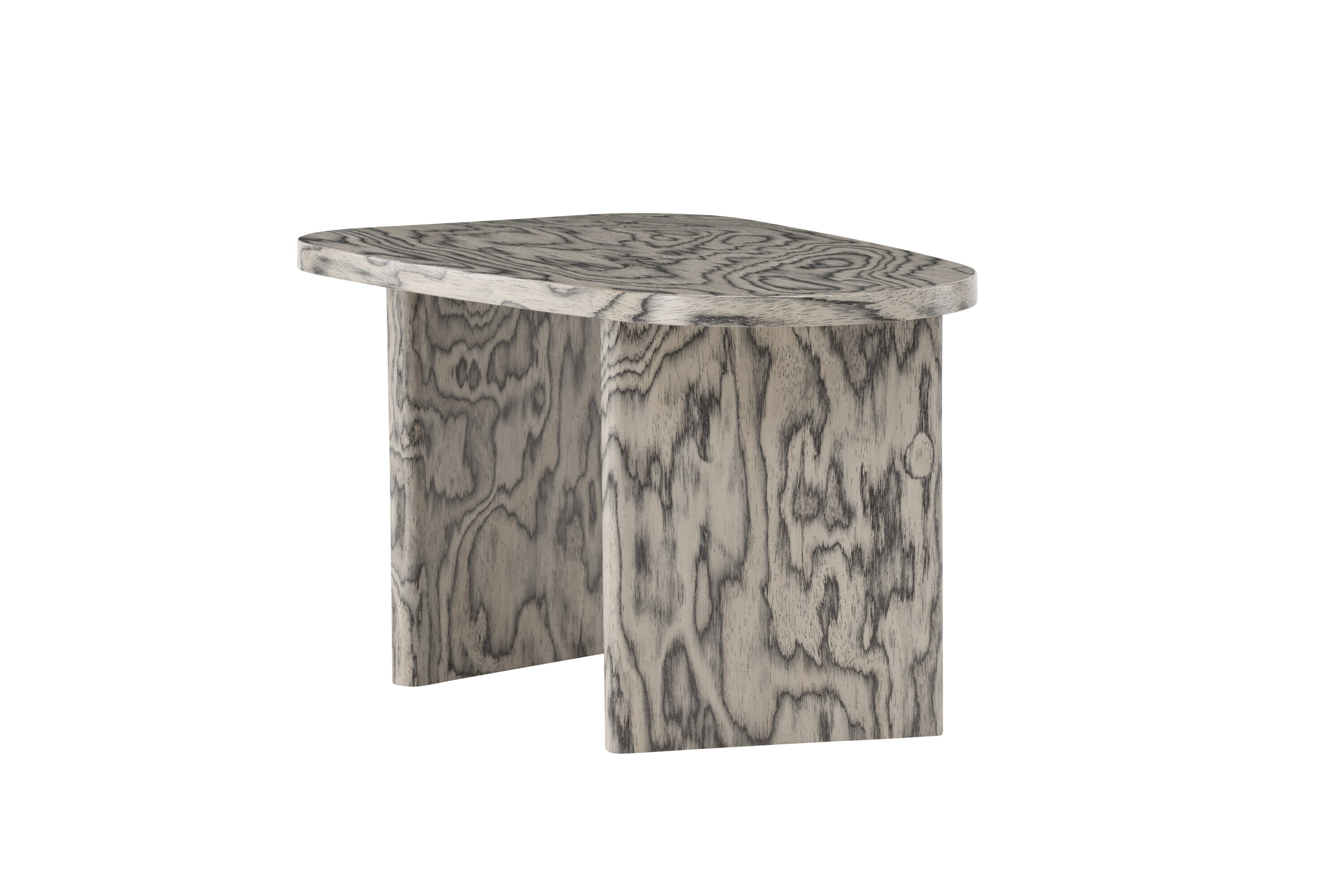 Nohr Organische Salontafel 'Jenea' MDF, 70 x 45cm, kleur Grijs
