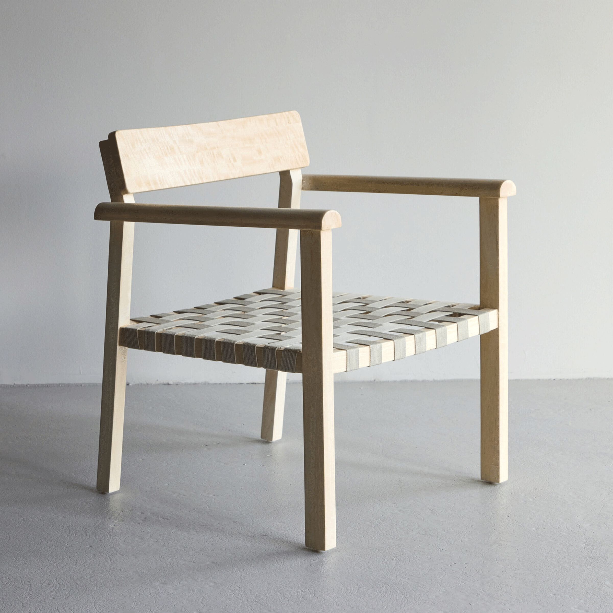 Nohr Fauteuil Arlicia Mangohout - Naturel/Grijs