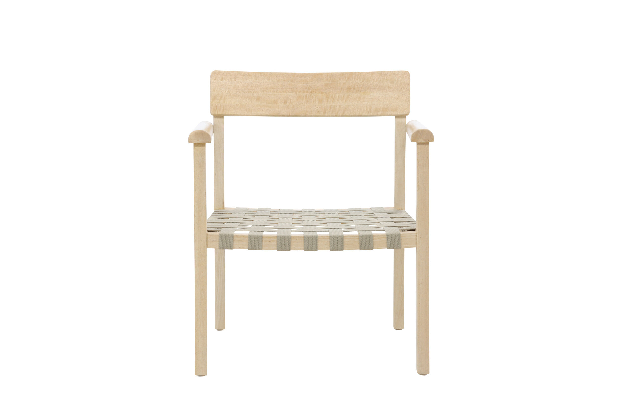 Nohr Fauteuil 'Arlicia' Mangohout, kleur Naturel/Grijs