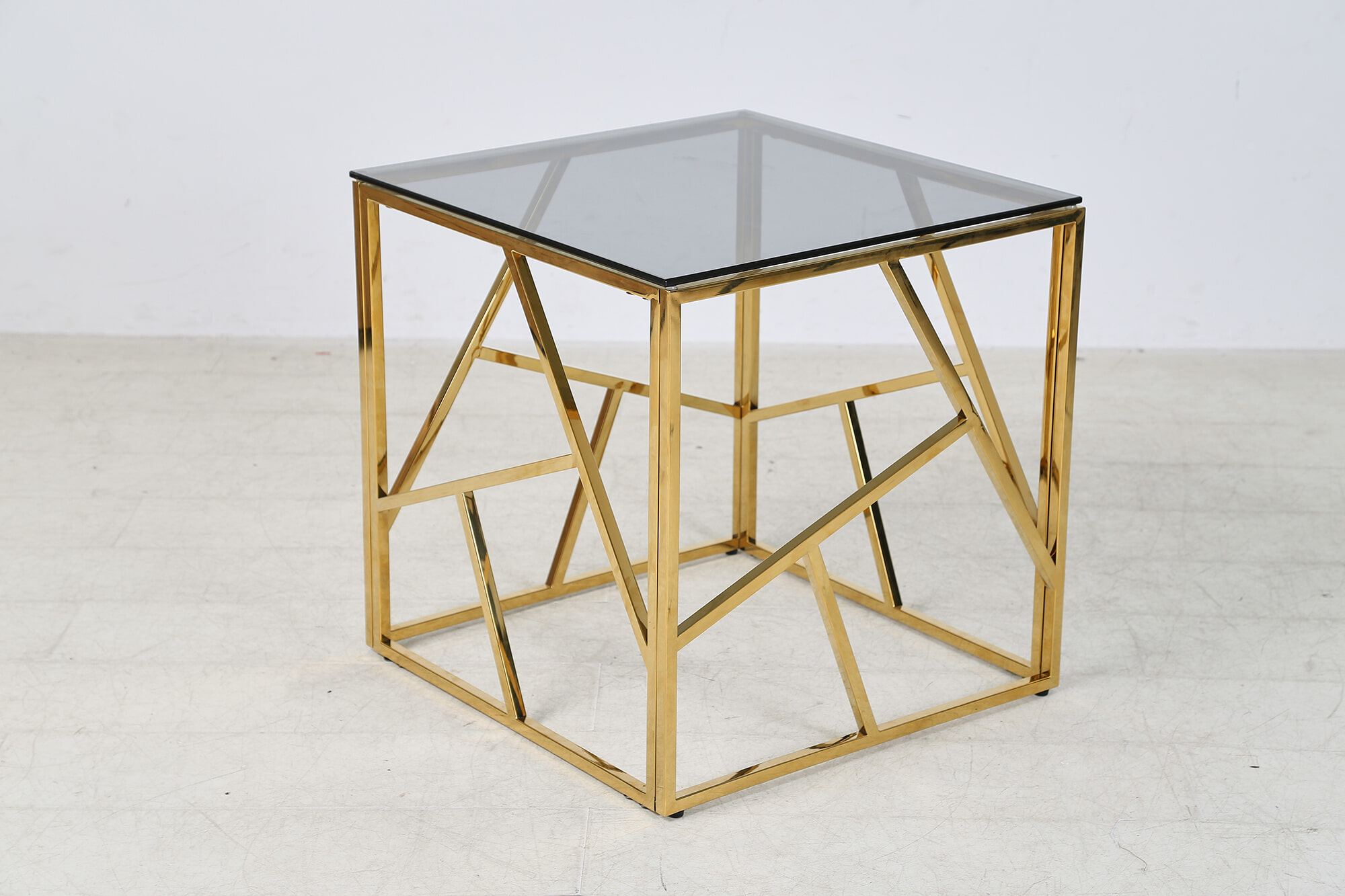 Artistiq Living Bijzettafel 'Mischa' 55cm, kleur goud