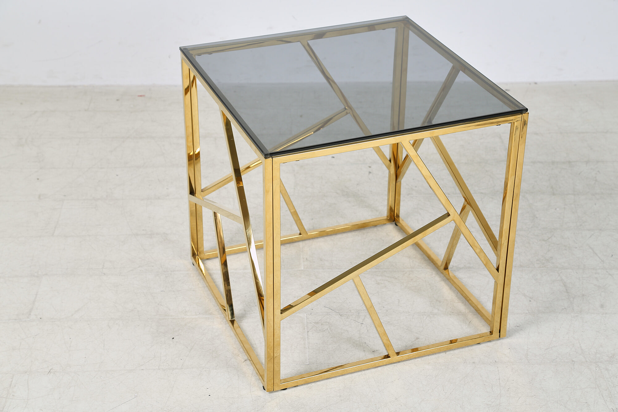 Artistiq Living Bijzettafel 'Mischa' 55cm, kleur goud