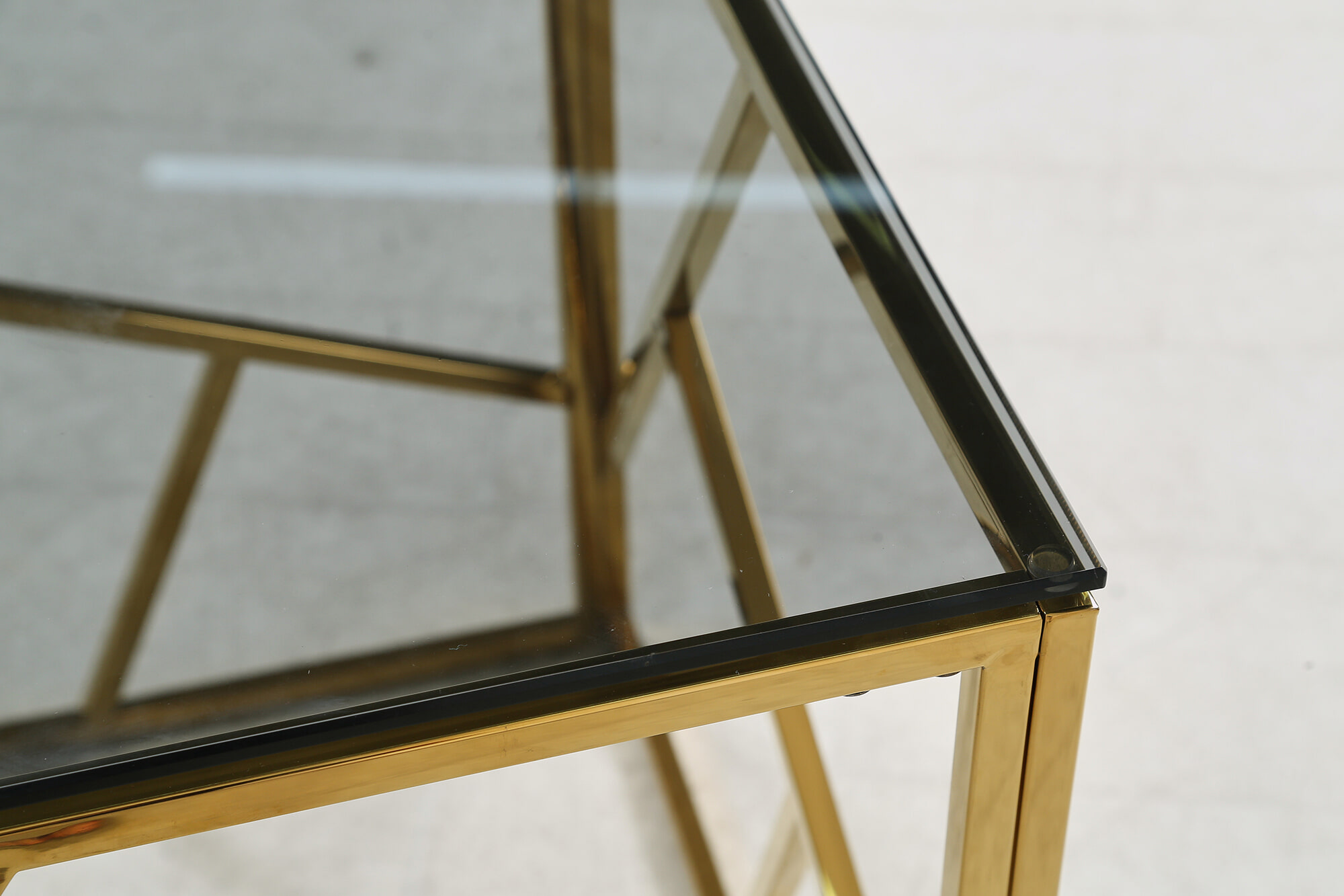 Artistiq Living Bijzettafel 'Mischa' 55cm, kleur goud