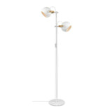 Halo Design Vloerlamp 'D.C' 2-lamps, kleur Wit