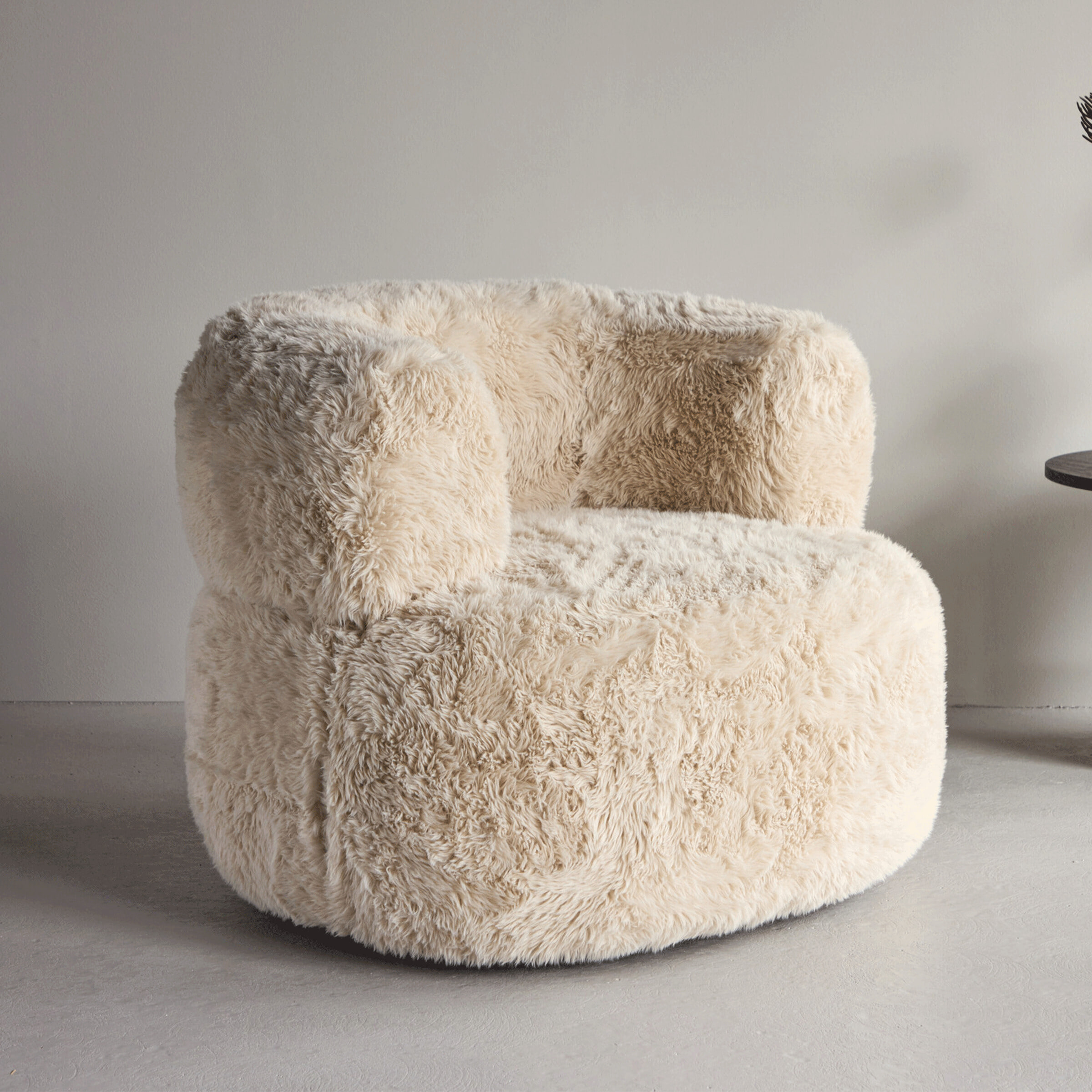 Nohr Fauteuil Kyanne Fake fur - Off White