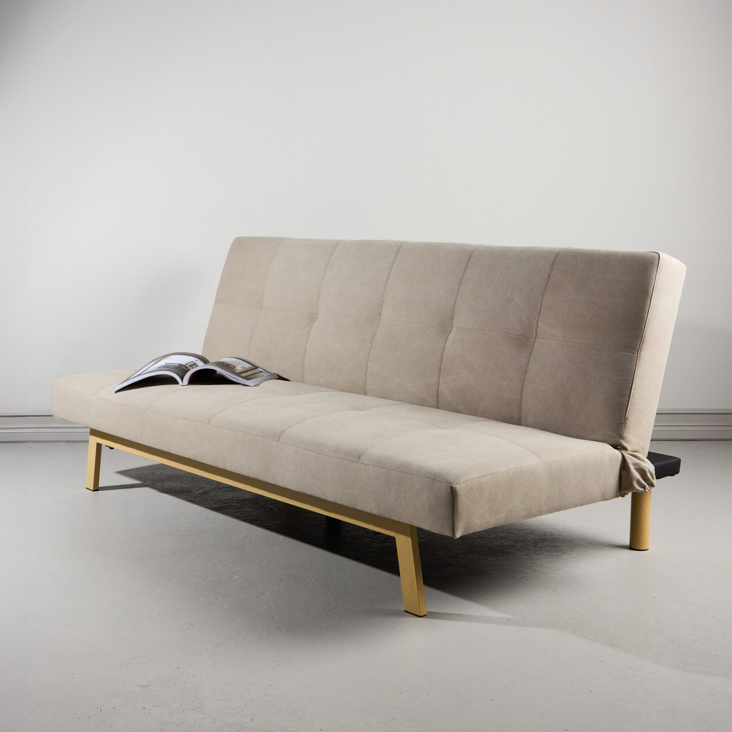 Nohr Slaapbank 'Rhesa' Linnenmix, kleur Beige