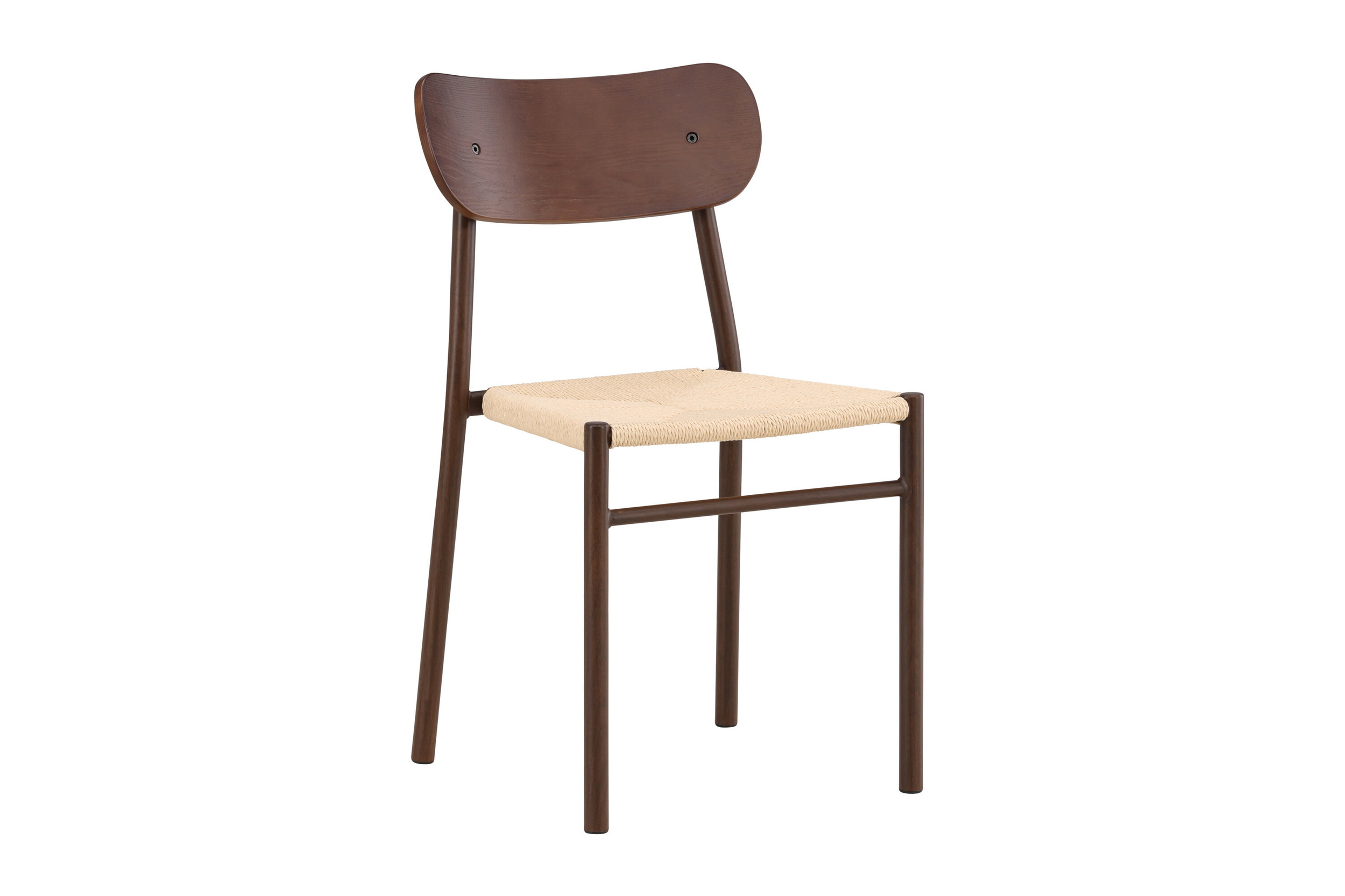 Nohr Eetkamerstoel 'Lakeithia' Rattan, kleur Beige/Mokka