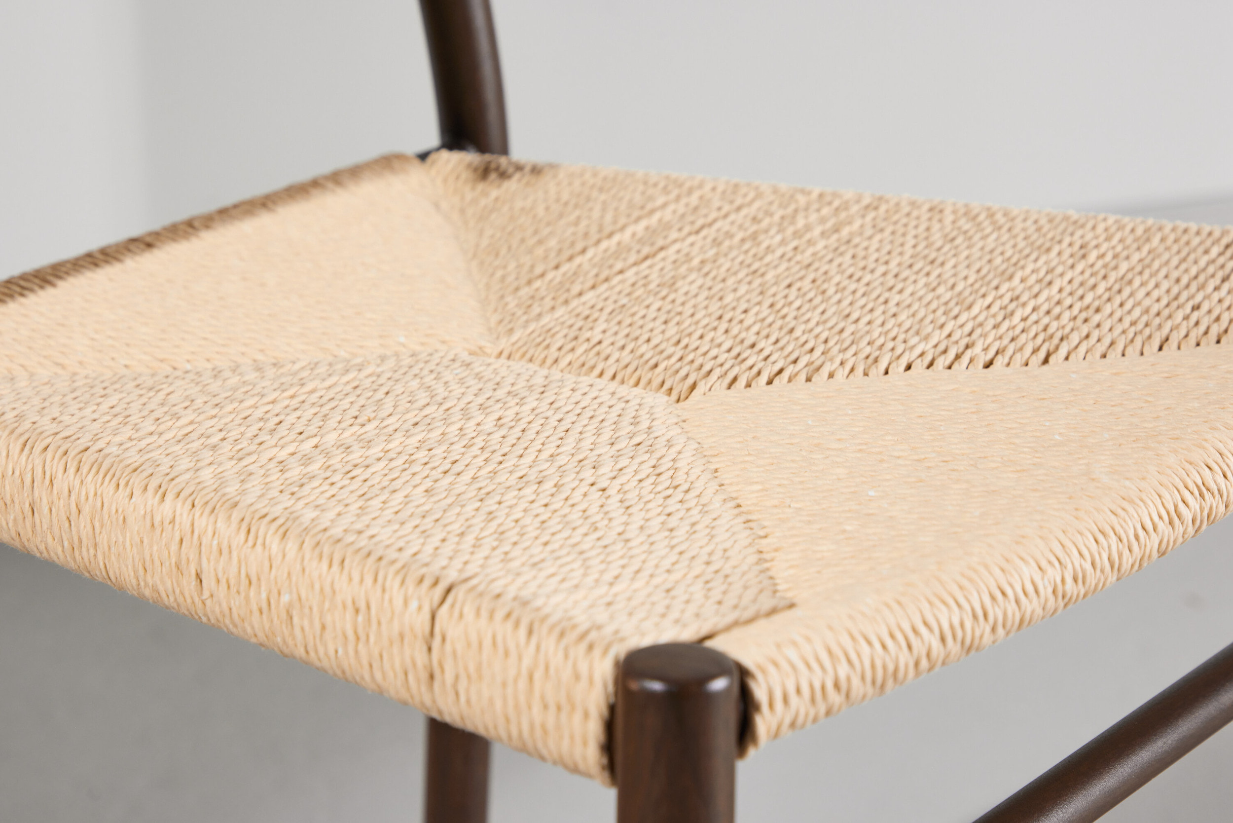 Nohr Eetkamerstoel 'Lakeithia' Rattan, kleur Beige/Mokka