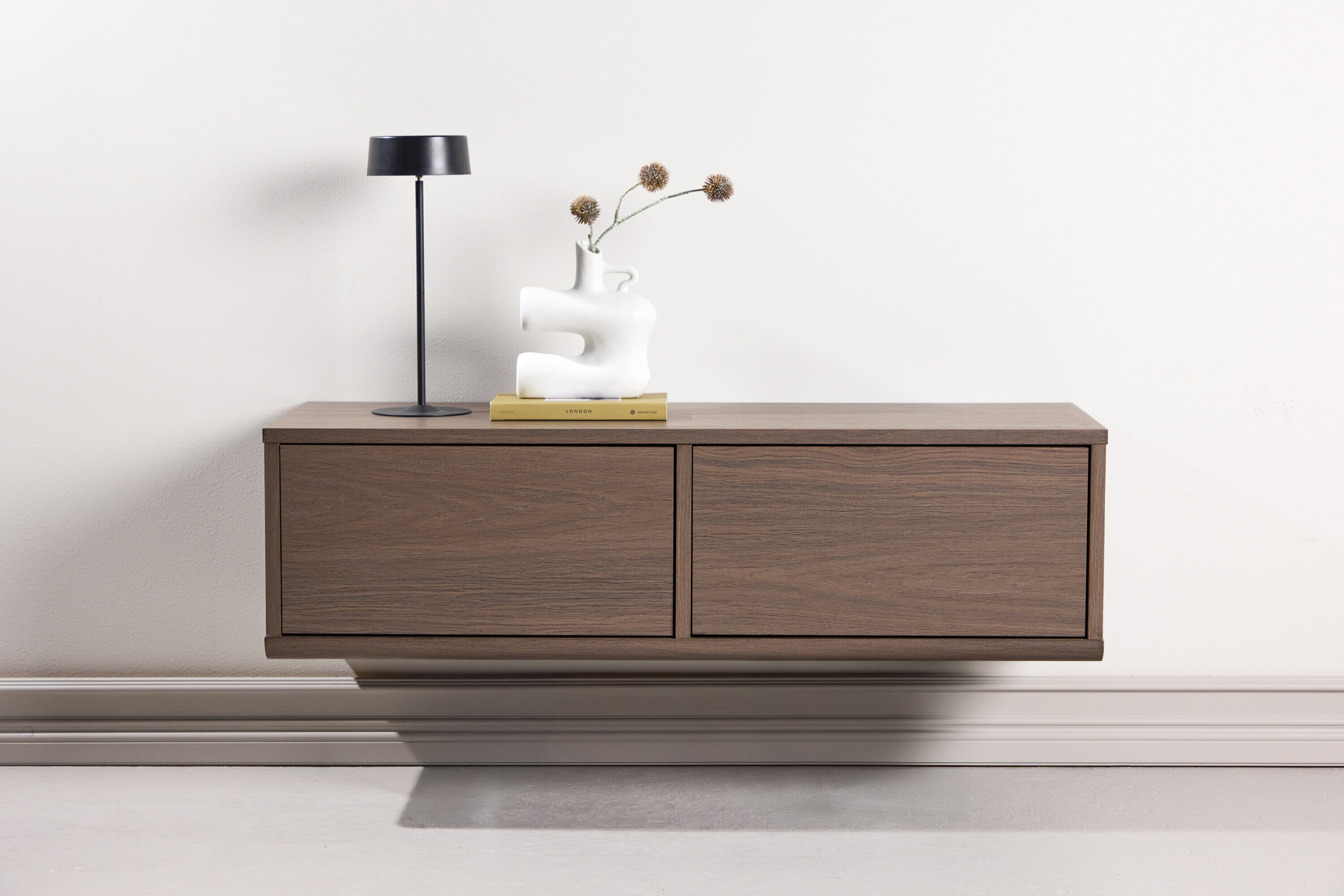 Nohr Hangend TV-meubel Shaleen 100cm - Mokka