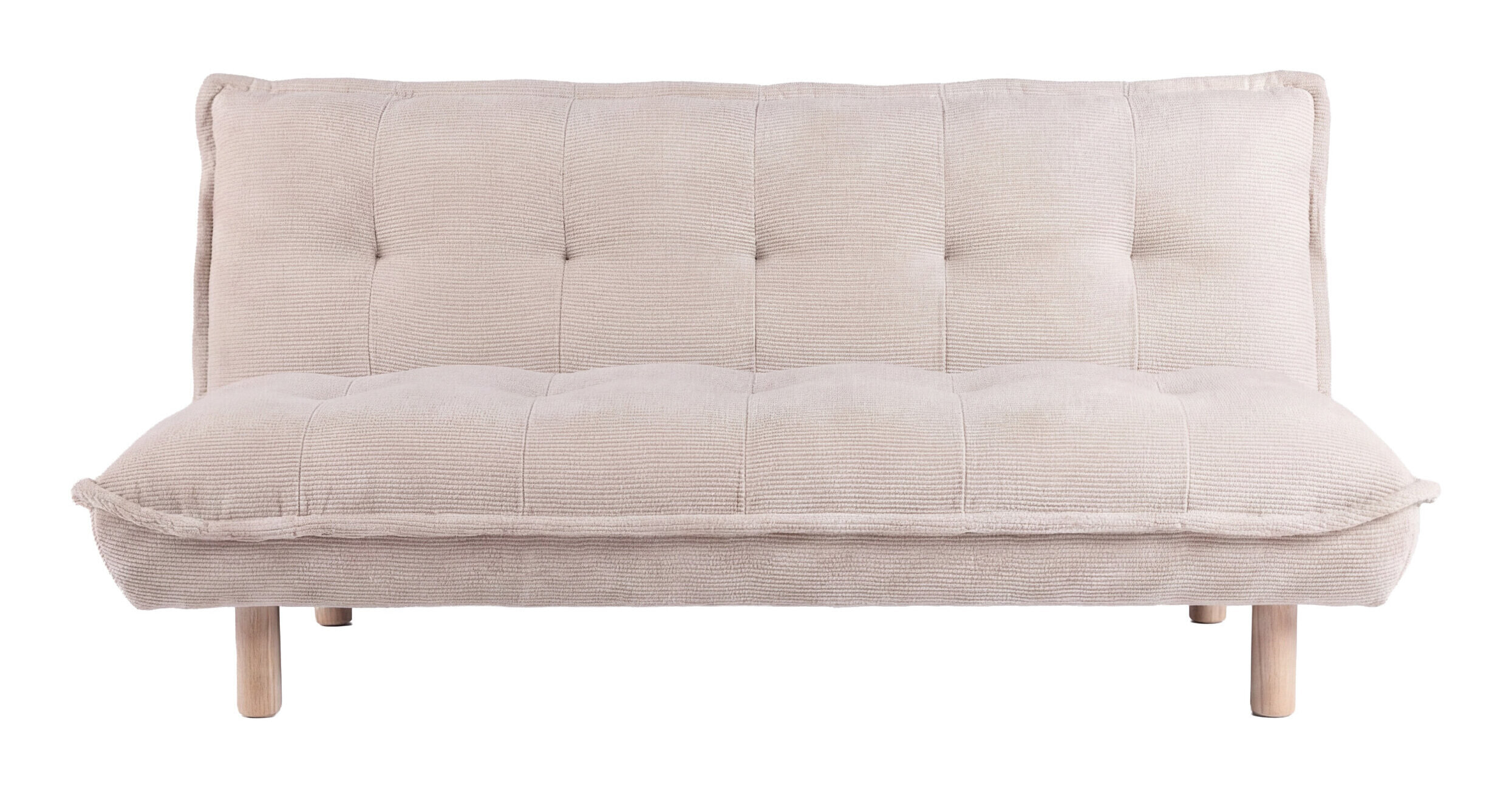 Nohr Slaapbank Maggi 182cm, Ribstof - Beige