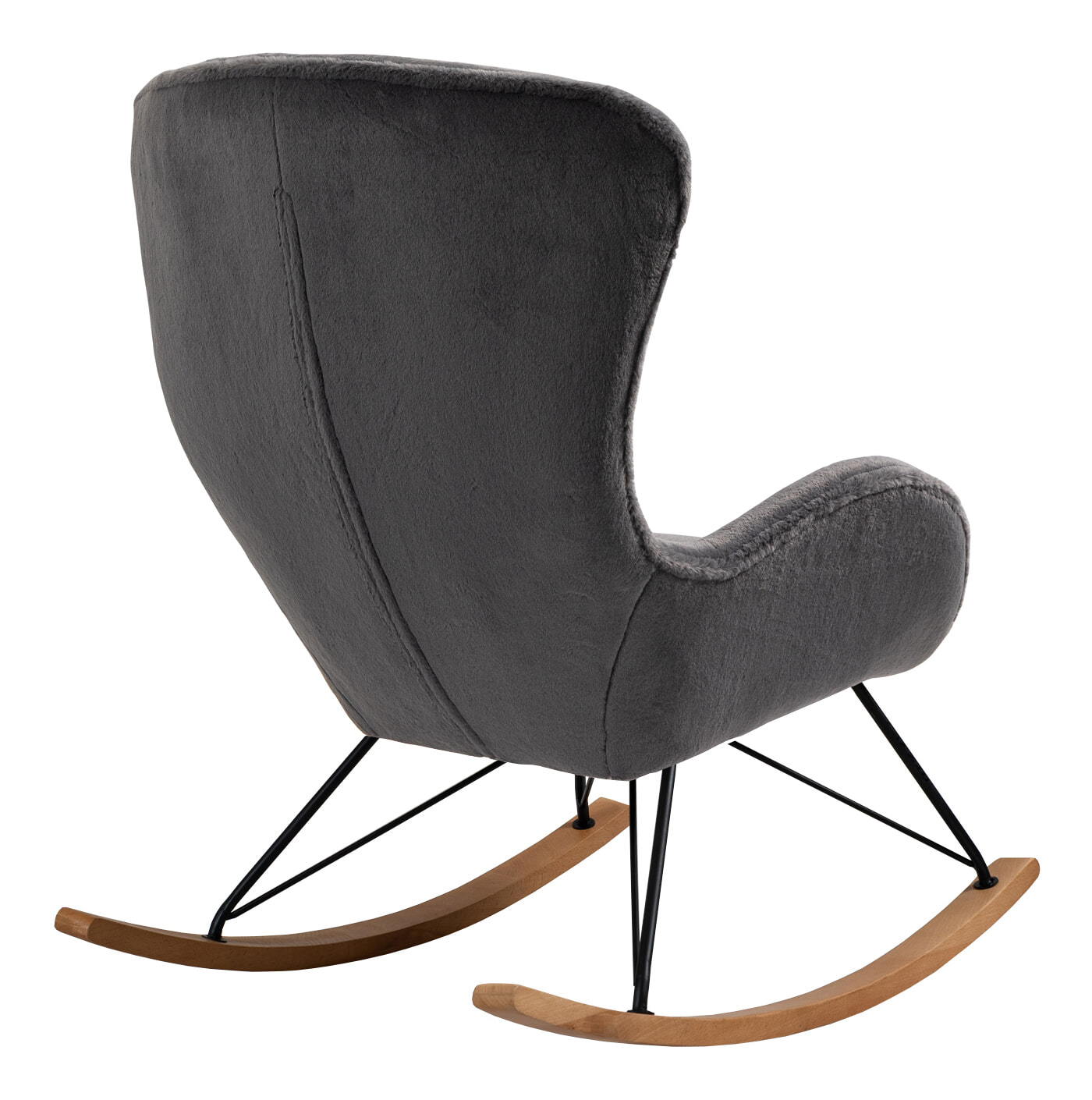 Artistiq Schommelstoel 'Chais' kleur donkergrijs