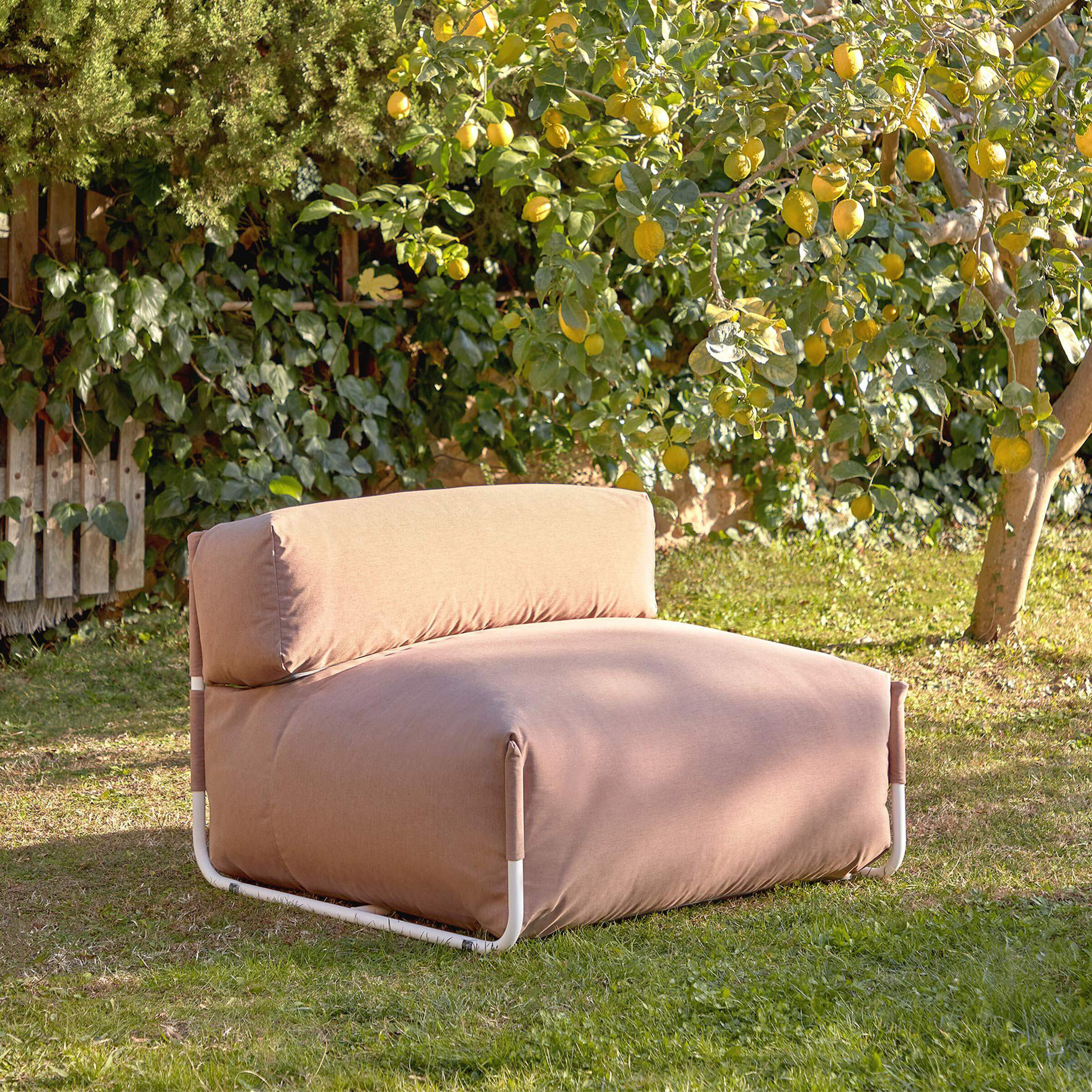 Kave Home Modulaire Outdoor Bank Square - Terracotta