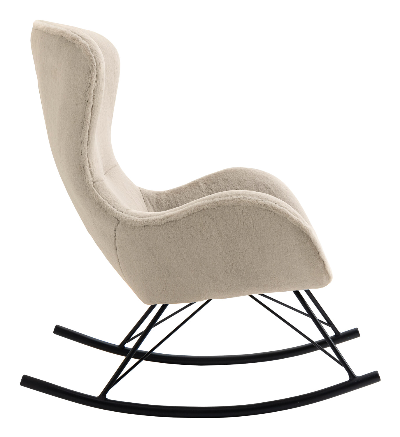 Artistiq Schommelstoel 'Timara' kleur beige