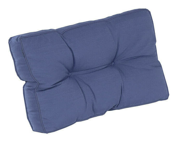 Hartman Tuinkussen 'Casual' Plofkussen Rug, 40 x 75cm, kleur Blauw