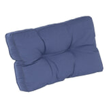 Hartman Tuinkussen 'Casual' Plofkussen Rug, 40 x 75cm, kleur Blauw