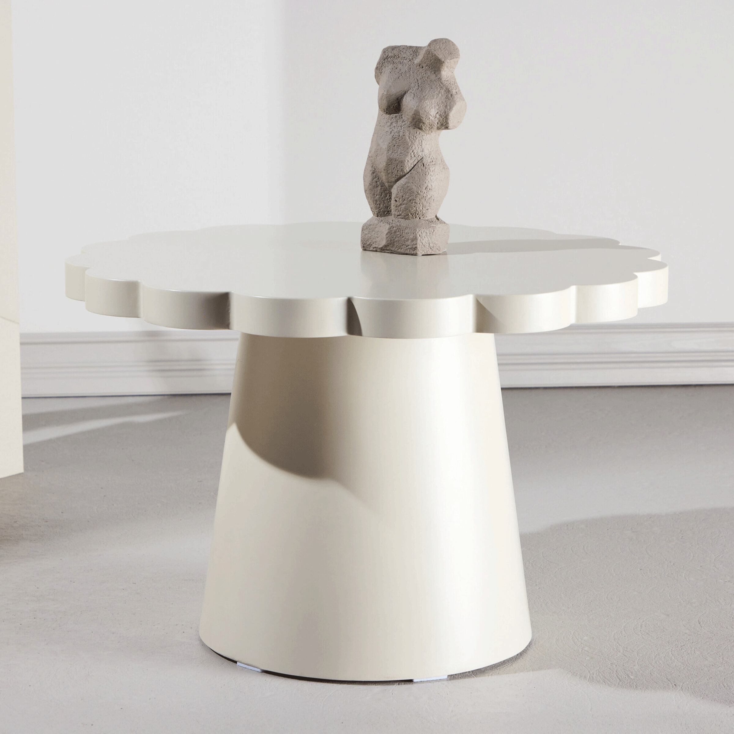 Nohr Ronde Salontafel Dorie 70cm - Beige