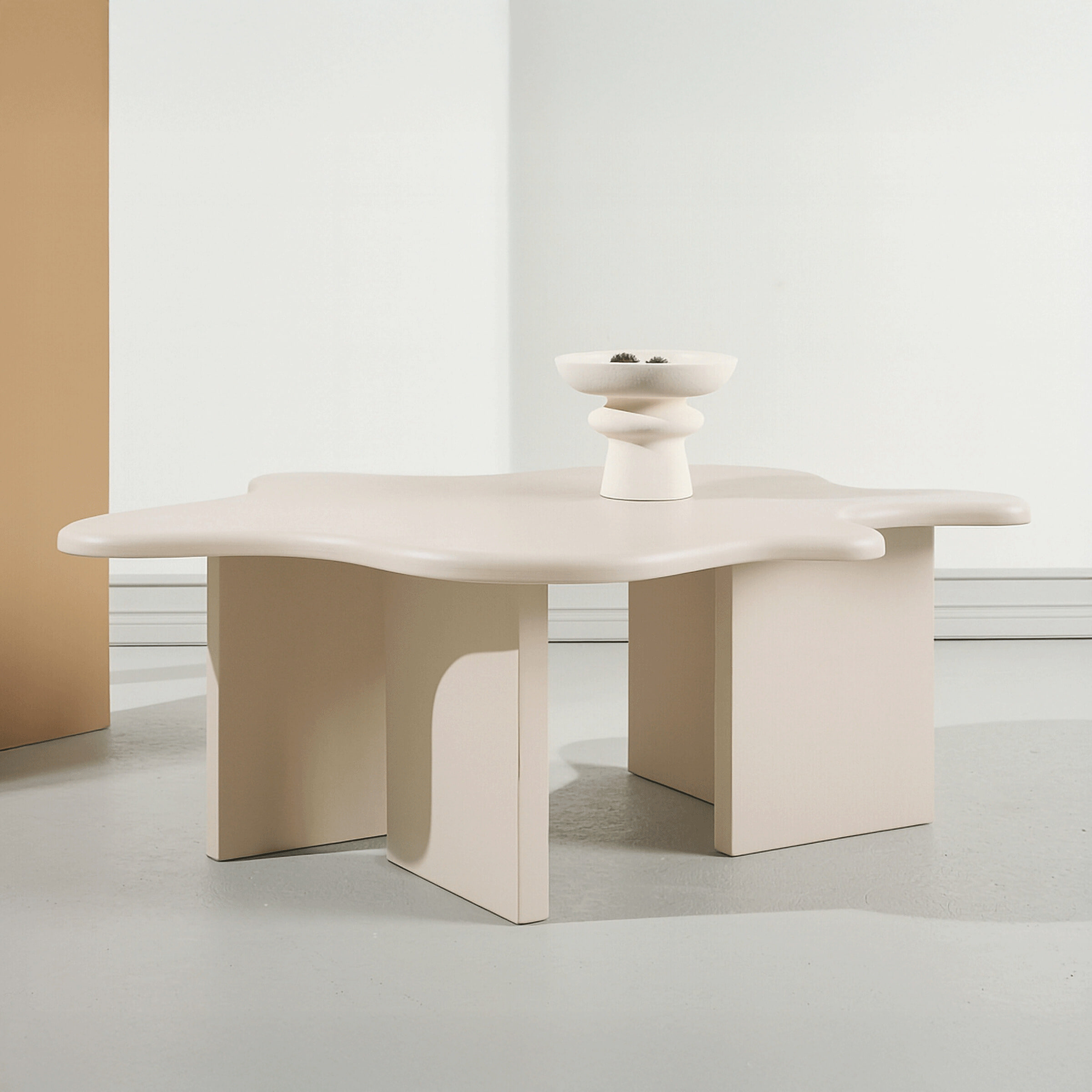 Nohr Organische Salontafel Arlis 116 x 76cm - Beige