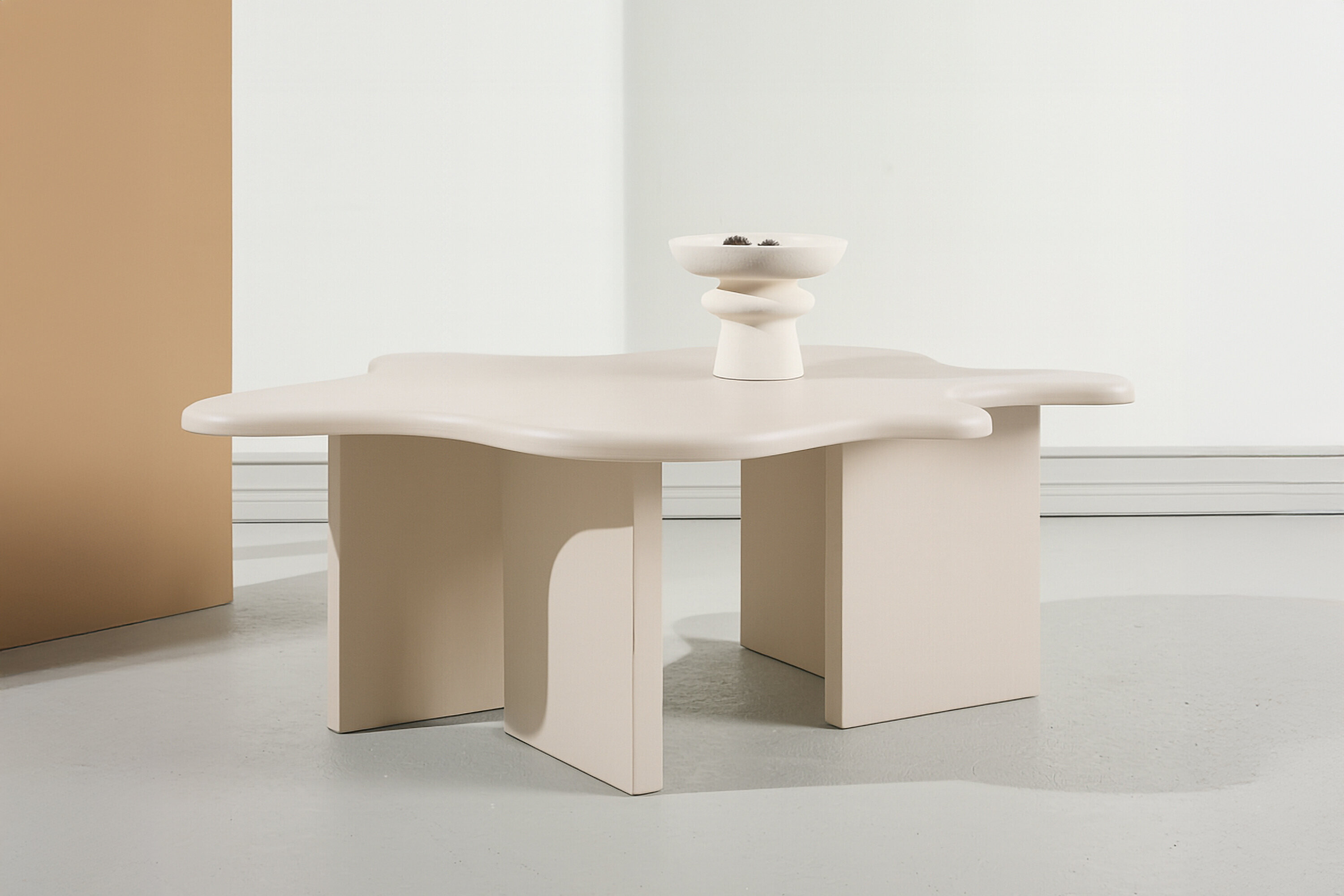 Nohr Organische Salontafel Arlis 116 x 76cm - Beige