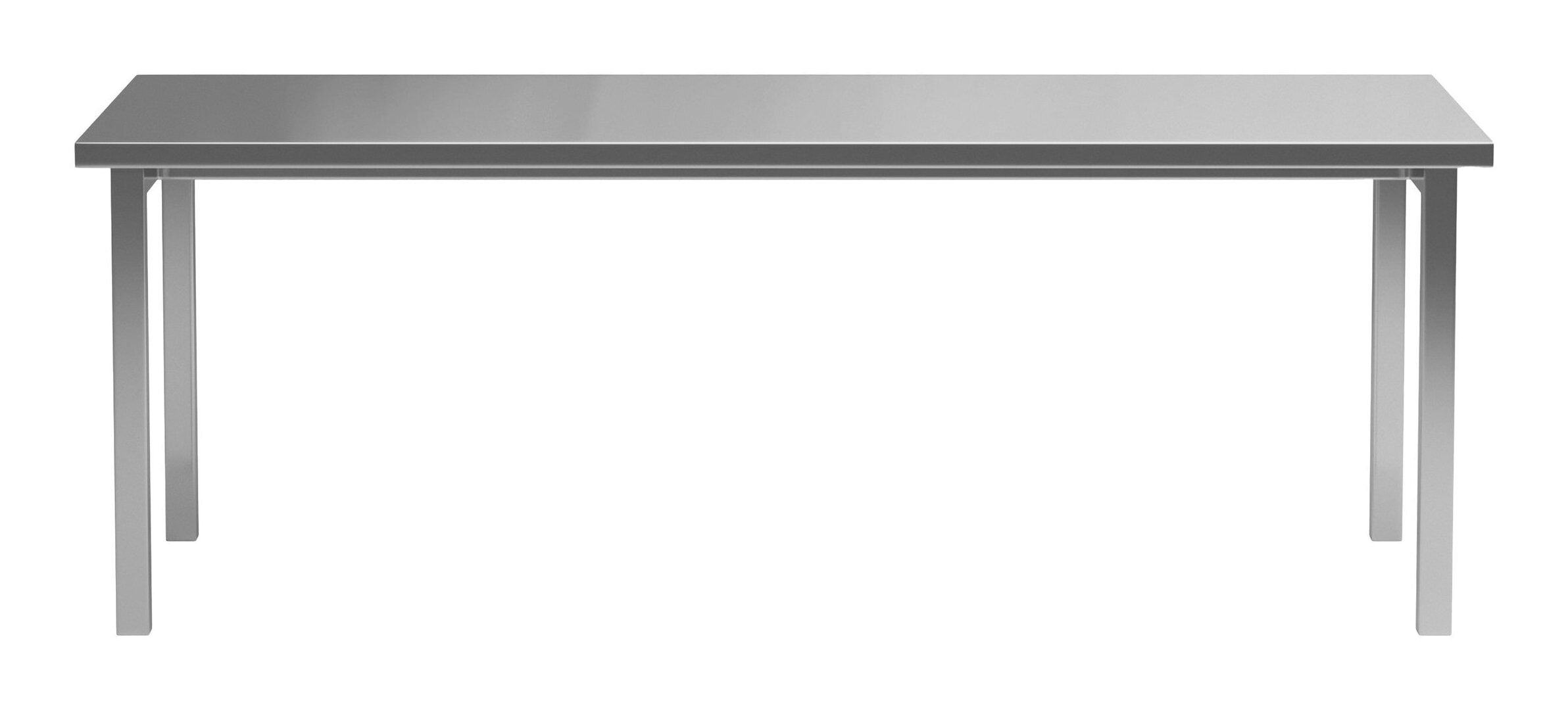 Nohr Eettafel 'Shontel' 210 x 95cm, kleur Zilver