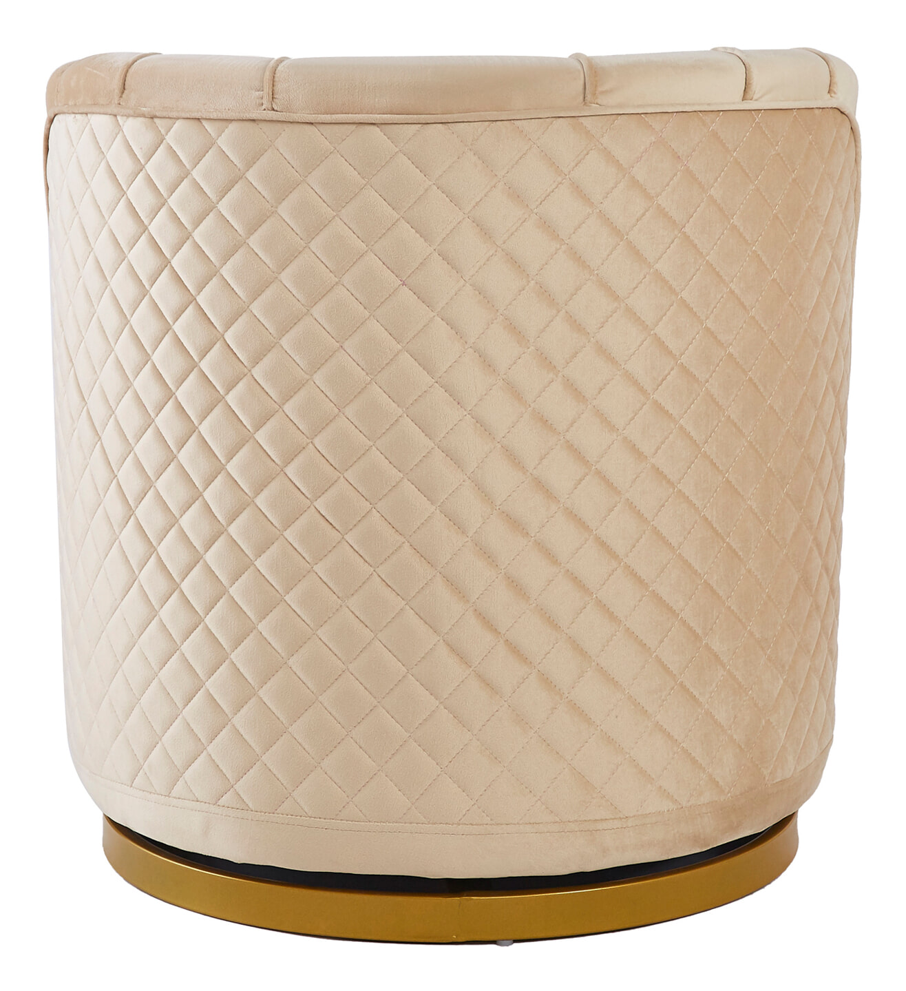 Artistiq Living Draaibare Fauteuil 'Meggie' Velvet, kleur beige