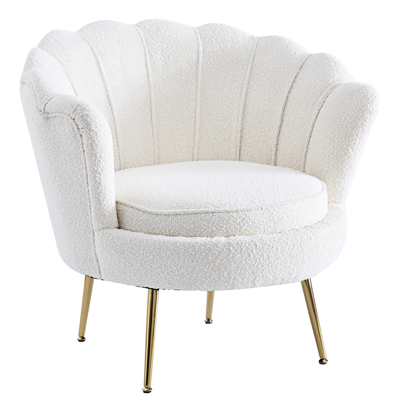Artistiq Living Fauteuil 'Lizzy' Bouclé