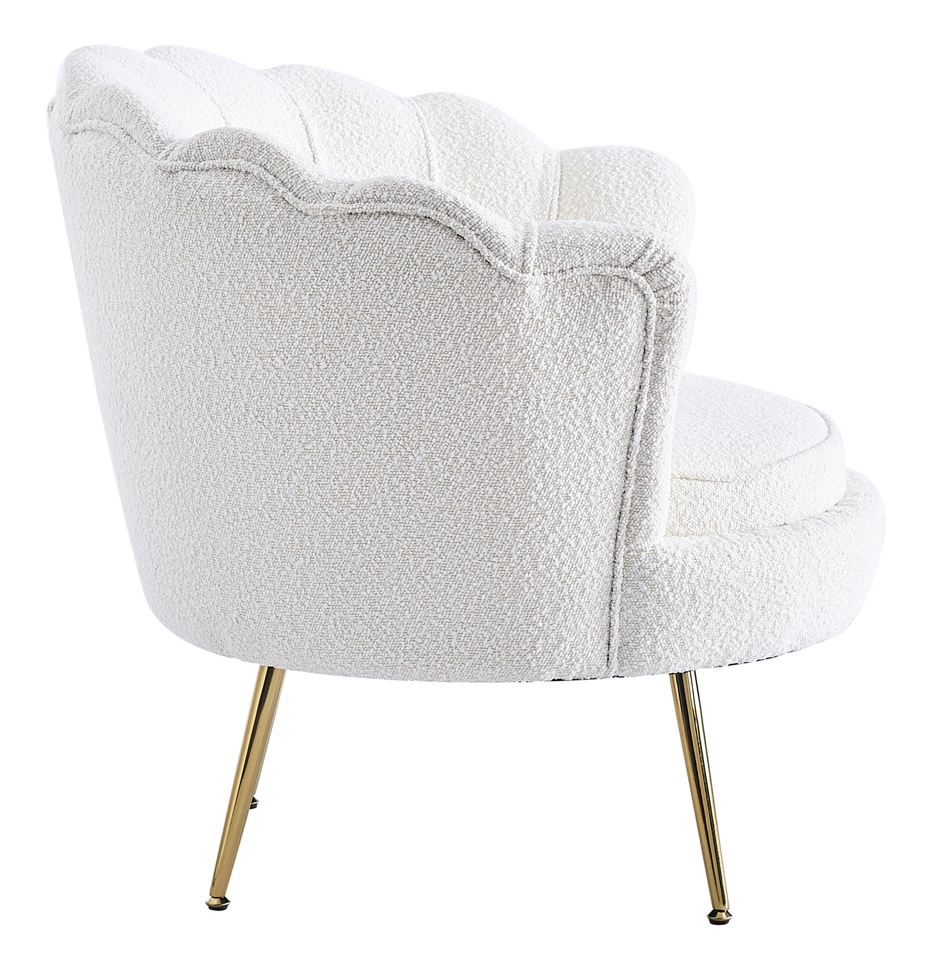 Artistiq Living Fauteuil 'Lizzy' Bouclé