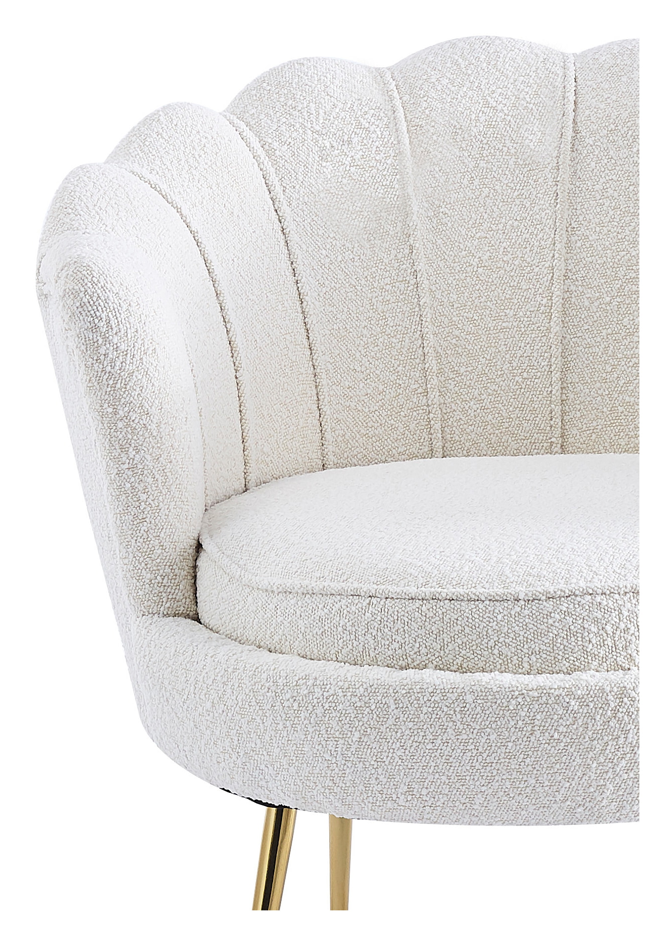Artistiq Living Fauteuil 'Lizzy' Bouclé